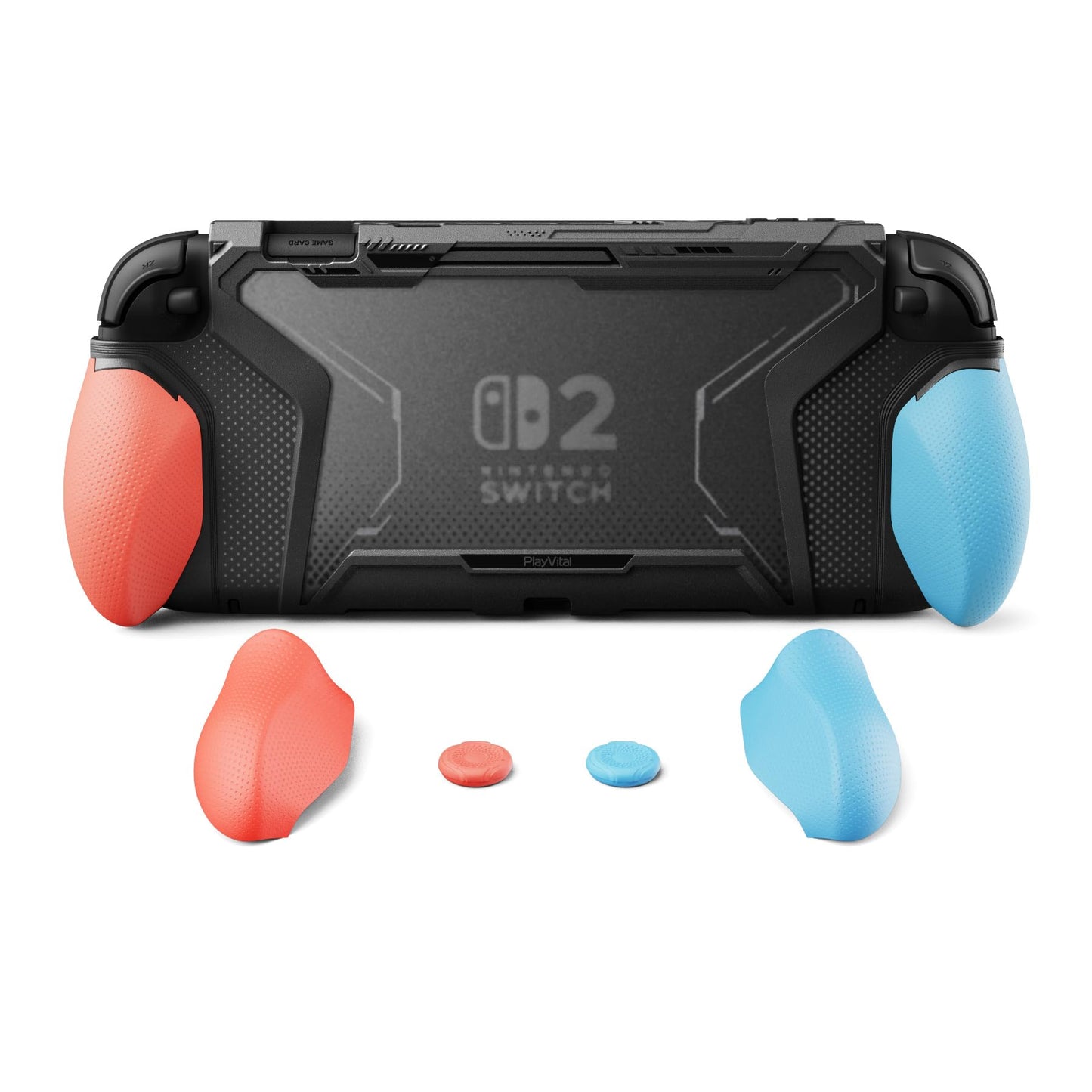 PlayVital Dockable Case for Nintendo Switch 2 Interchangeable Ergonomic DEMO