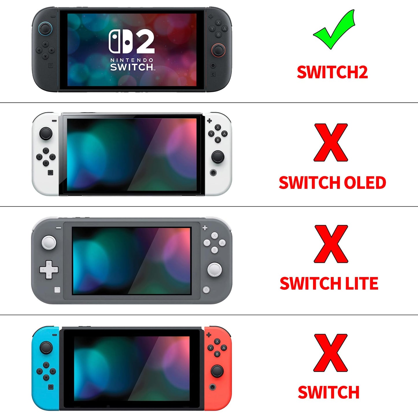 PlayVital Dockable Case for Nintendo Switch 2 Interchangeable Ergonomic DEMO