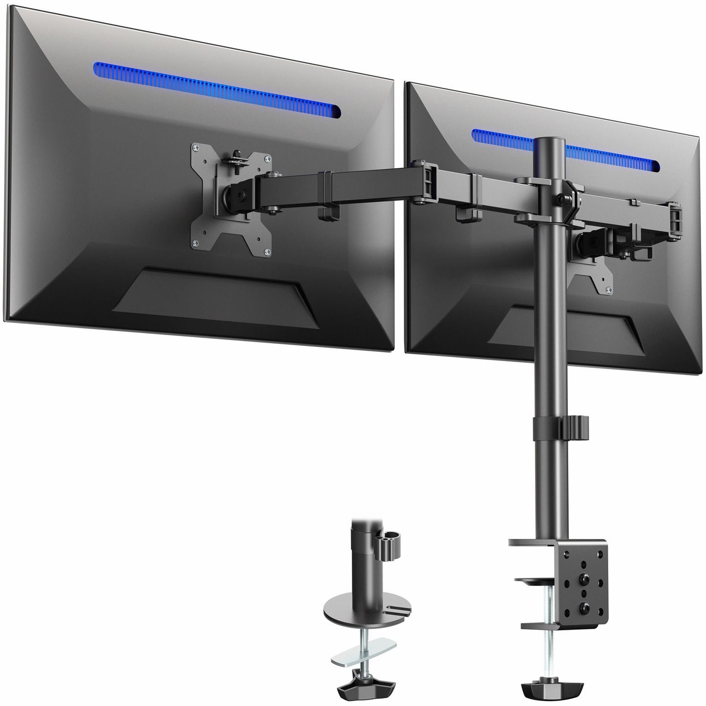 VIVO Dual Monitor Desk Mount - Fully Adjustable Heavy Duty Stand DEMO