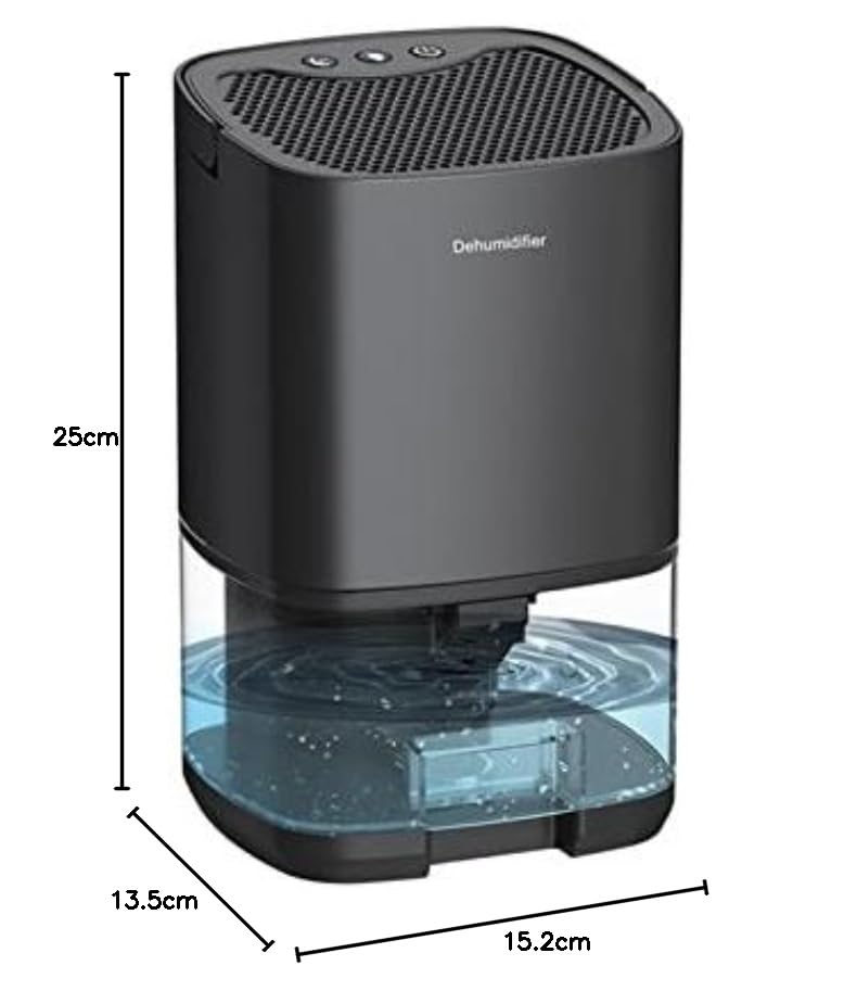 Pudge Portable Mini Air Dehumidifier Quiet Automatic Home Heating Cooling DEMO