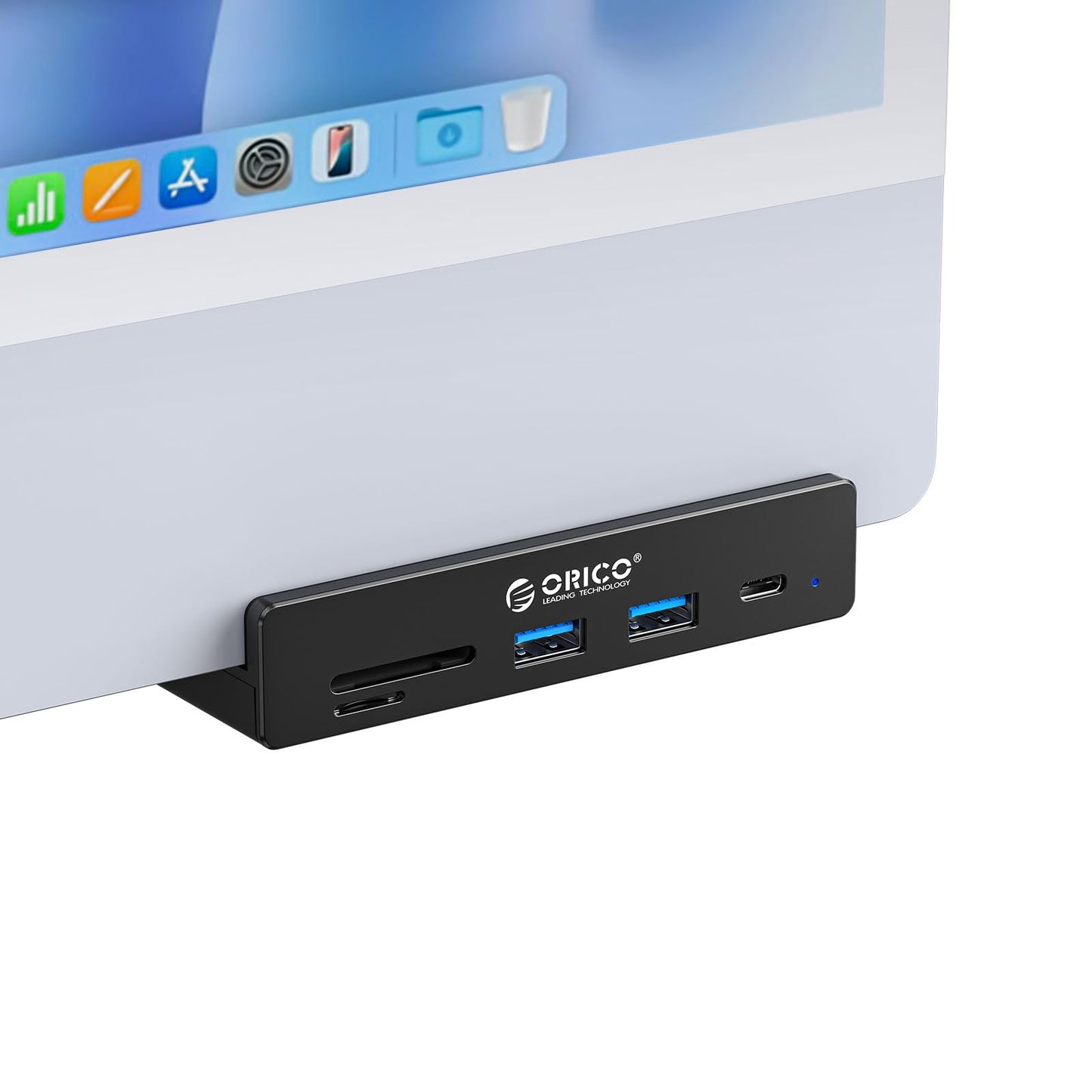 ORICO 6-Port USB Hubs USB 3.2 Hub with 60W Type-C PD Charging, 10Gbps Data DEMO