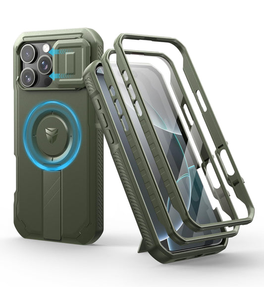 Dexnor Magnetic Basic Cases Slide Camera Cover Case for iPhone 16 Pro Max DEMO