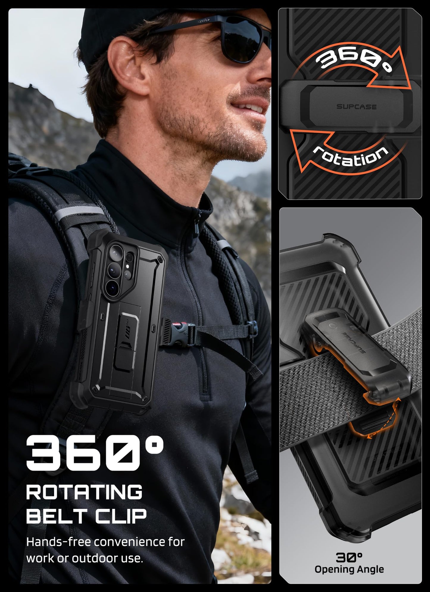 SUPCASE Protective Basic Cases Black Case for Samsung Galaxy S26 Ultra 5G DEMO