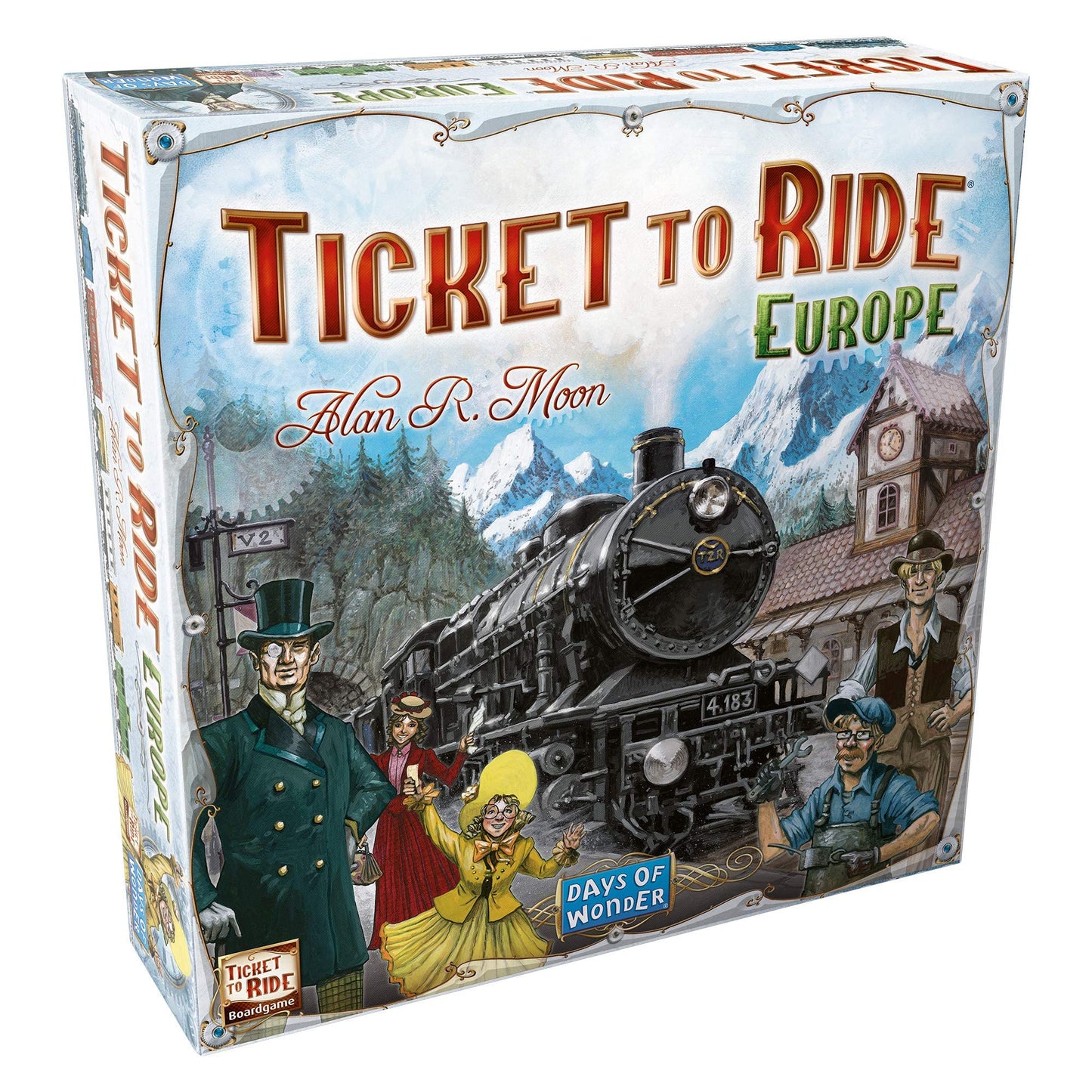 Asmodee Ticket to Ride: Europe Board Game 2-5 Players Ages 8+ NEW