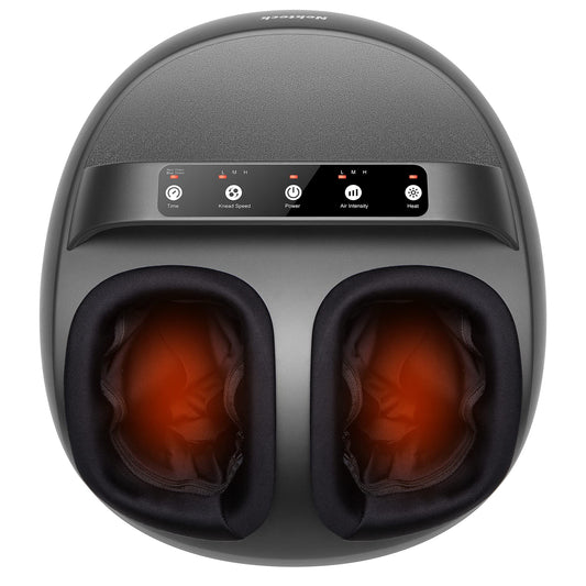 Nekteck Foot Massager Machine with Heat Shiatsu Deep Kneading DEMO