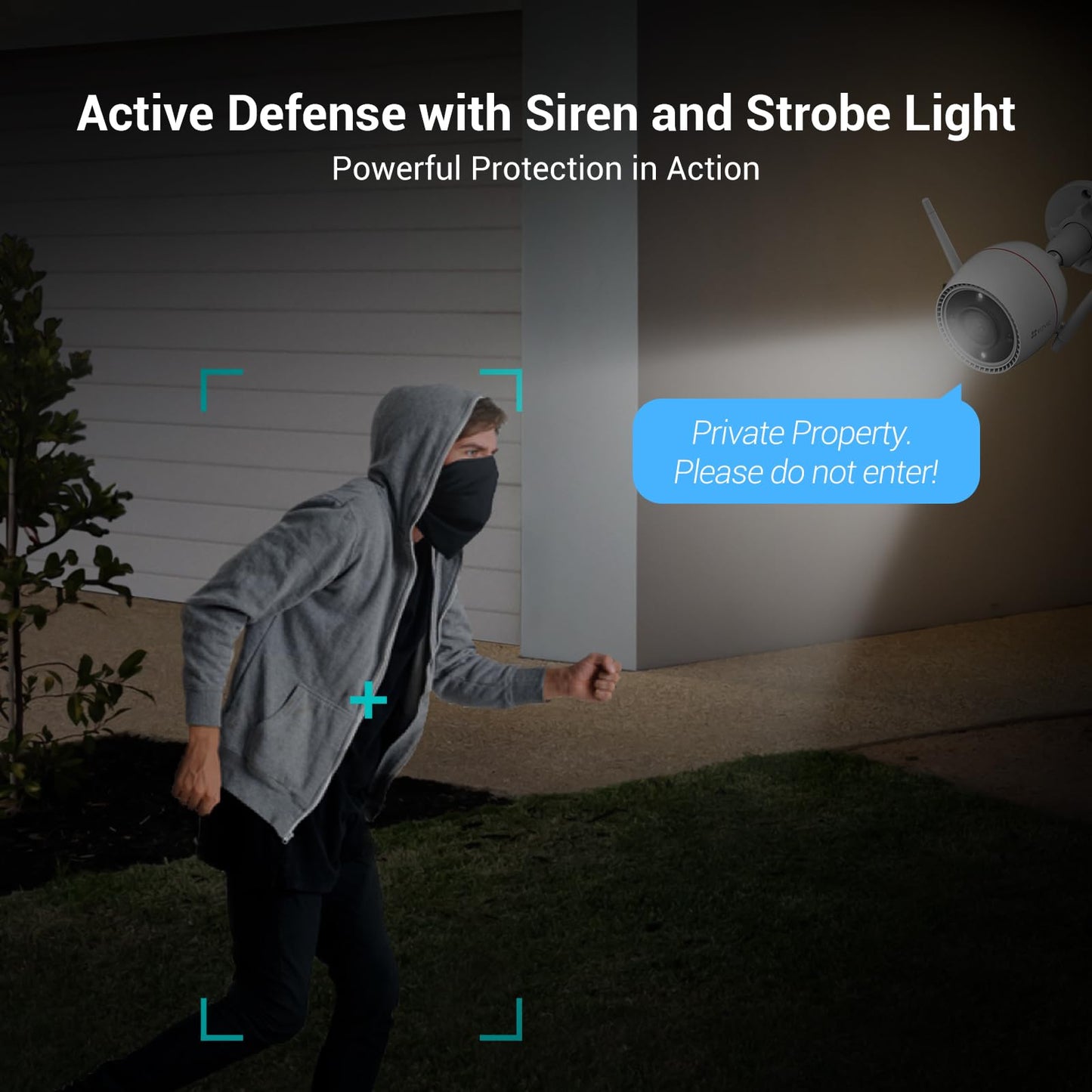 EZVIZ 2K+ Bullet Cameras WiFi Outdoor Security Camera with Motion Alert DEMO