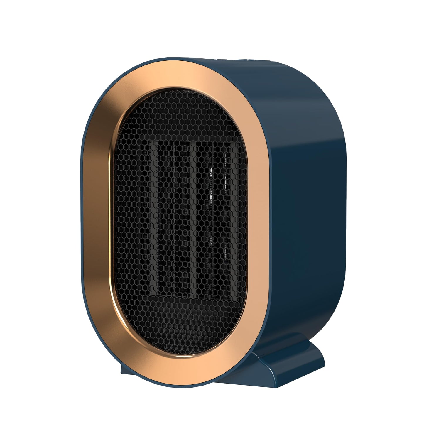 JYJOJO Portable Electric Heater Ceramic Technology Fast Quiet Heating Blue NEW