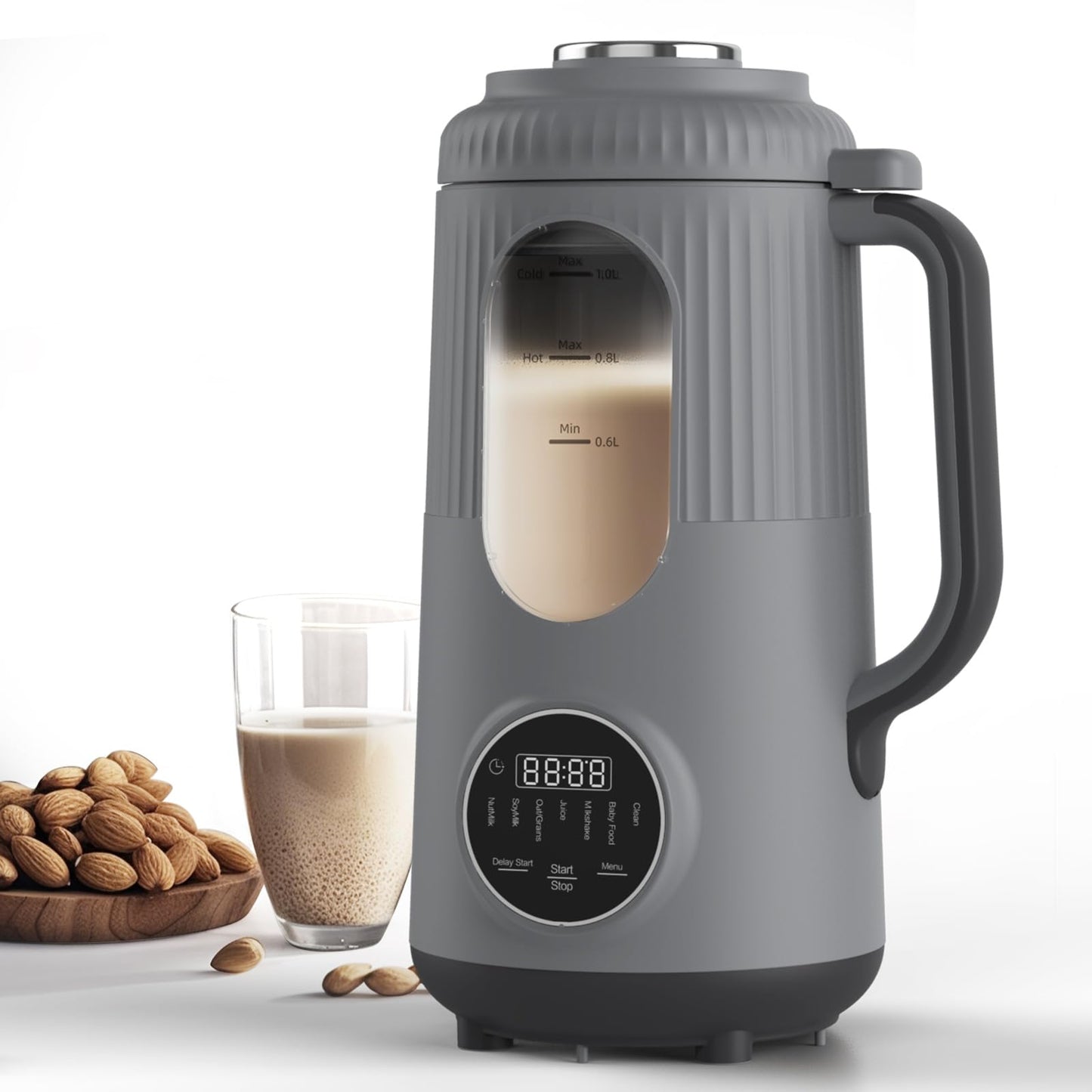 ZophanX Automatic Jug Blenders Nut Milk Maker 35oz Borosilicate Glass Jug DEMO