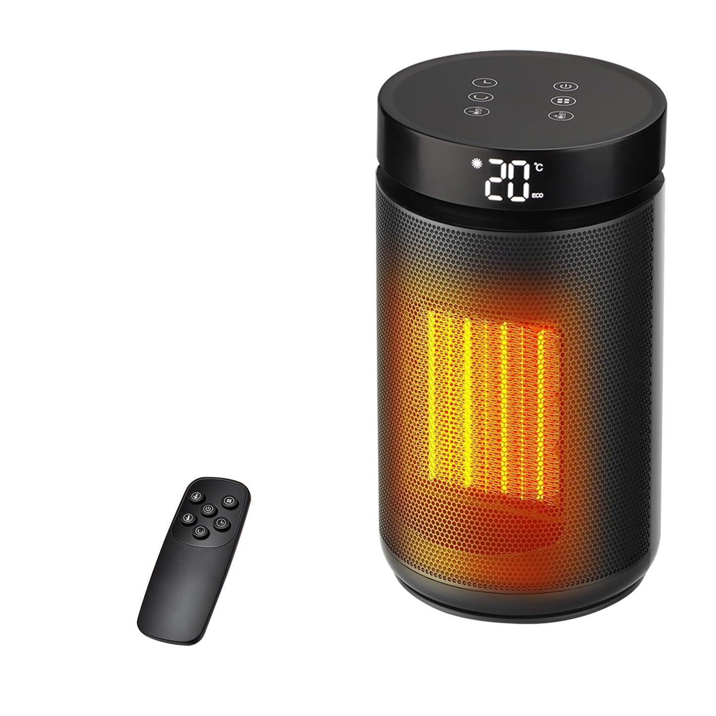 Yaberry Grove Heating Portable Electric Space Heater with Thermostat and DEMO