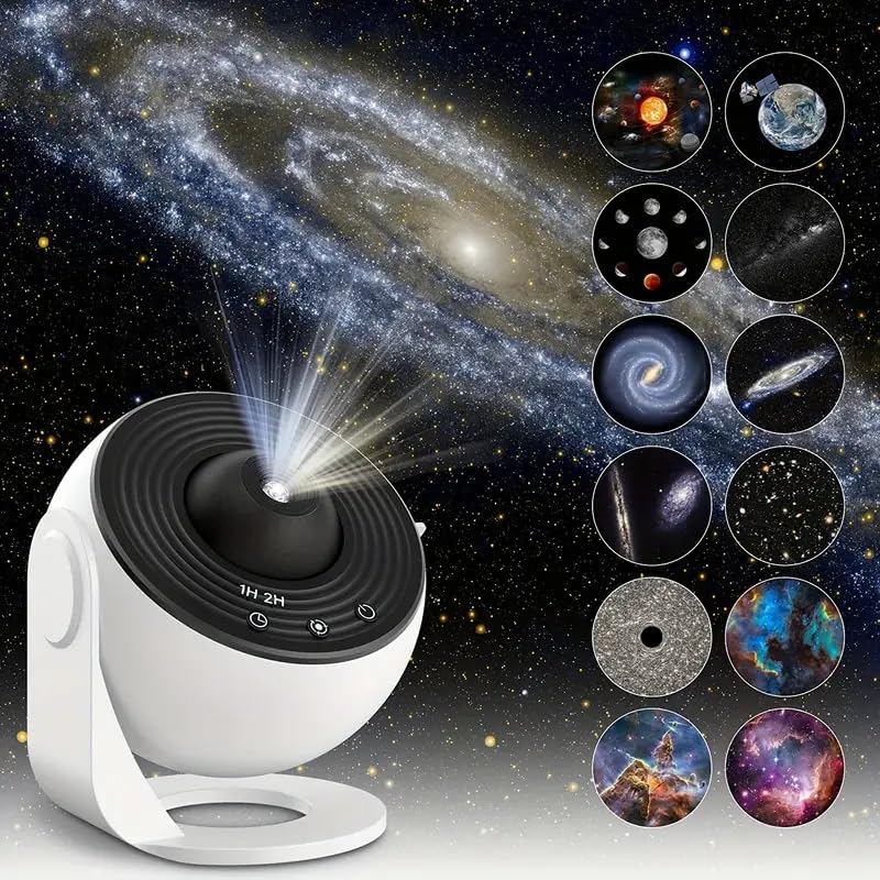 Bargainpop Galaxy Night Light 4K 360 Degree Rotating Projector Black NEW