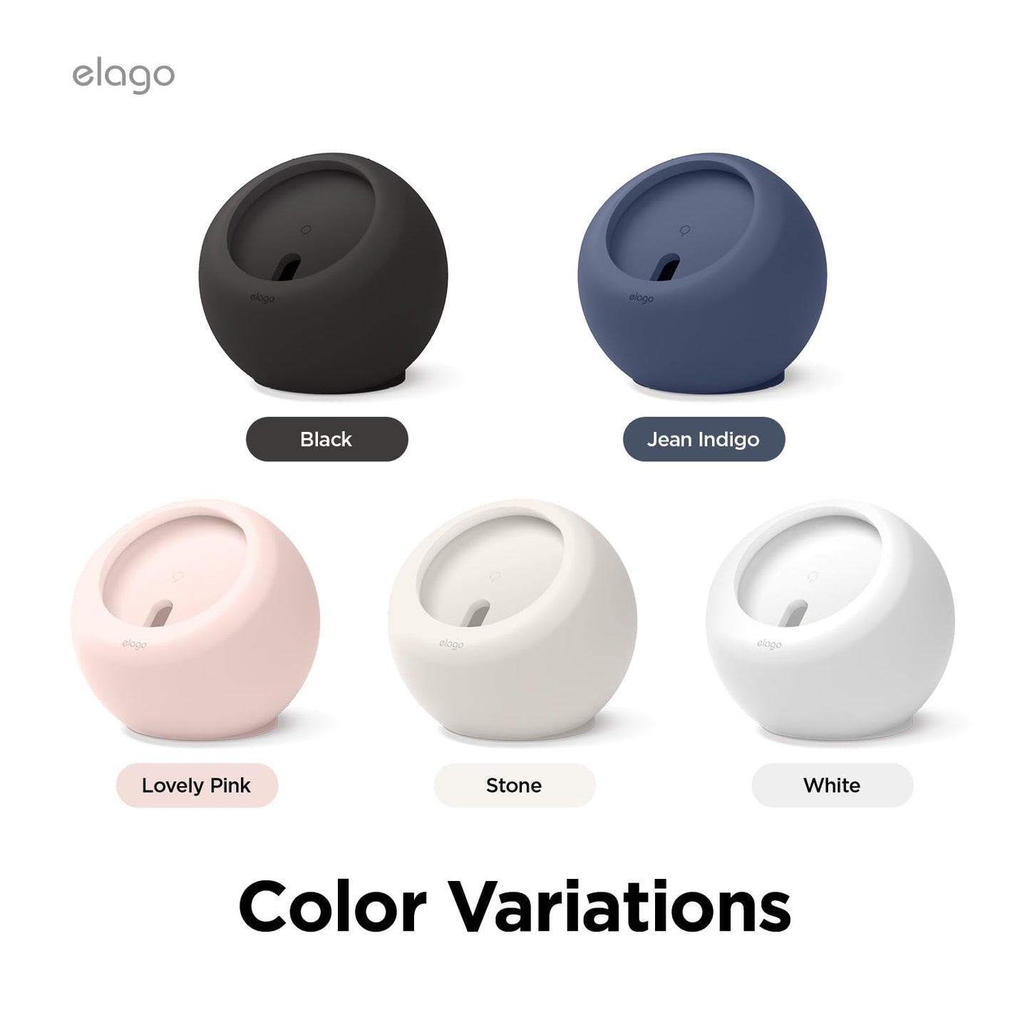 elago Premium Stands Silicone Charging Stand for MagSafe Wireless Charger, DEMO