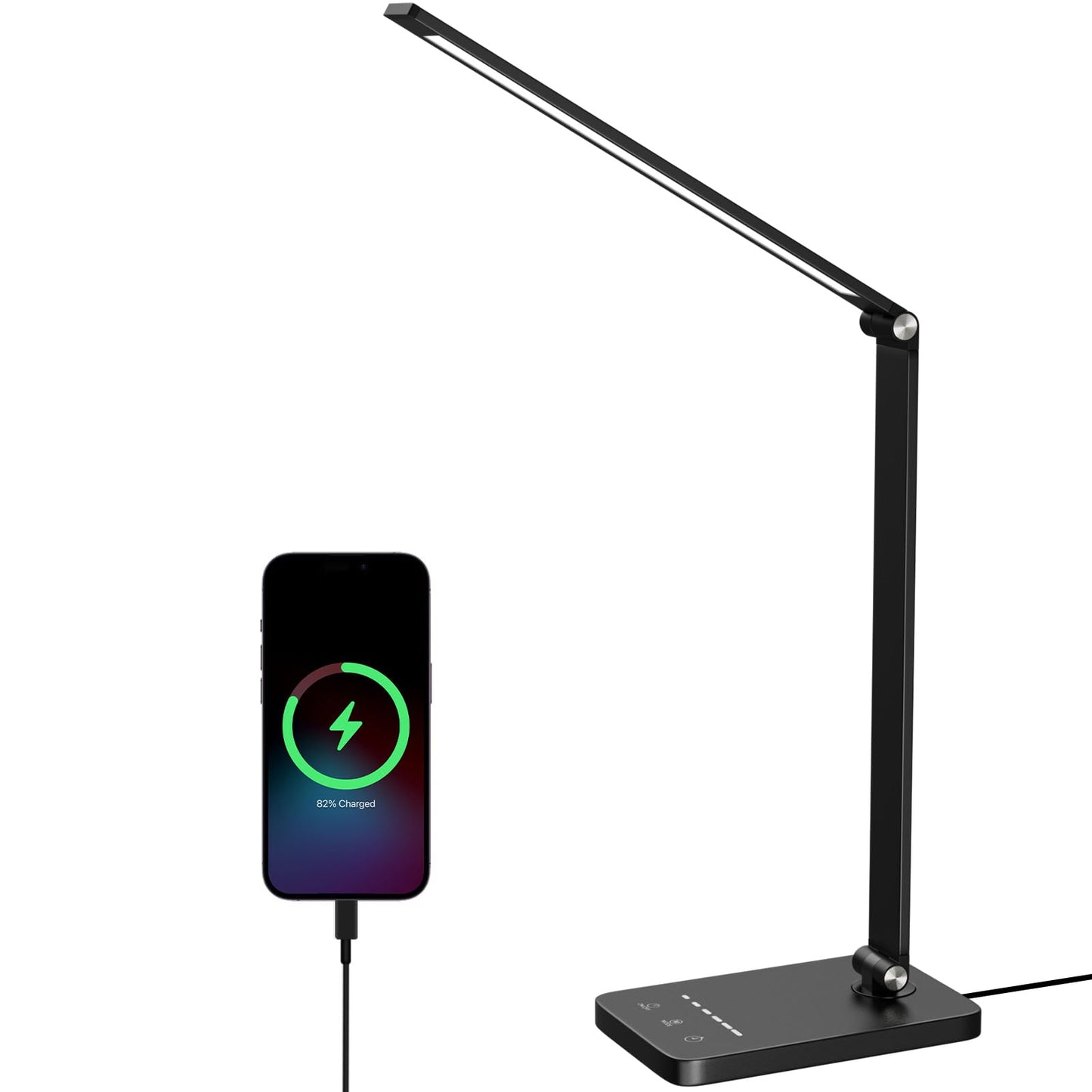 Electight LED Desk Lamp with Touch Control, 50 LEDs, 5 Lighting Modes, USB DEMO