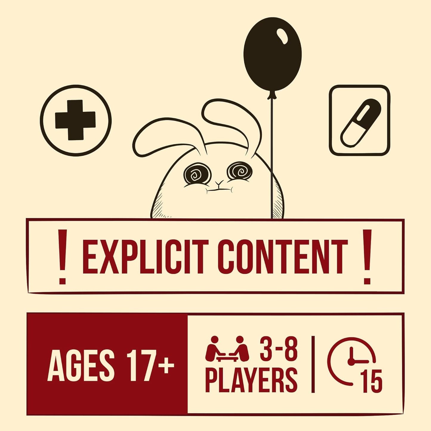 Ashfly Horrible Therapist 3-8Player Card Game Hilarious Interactive Ages 17+ NEW