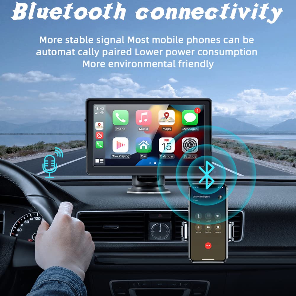PolarLander 7-Inch In-Dash Mounting Frame for Car Monitor Radio System DEMO