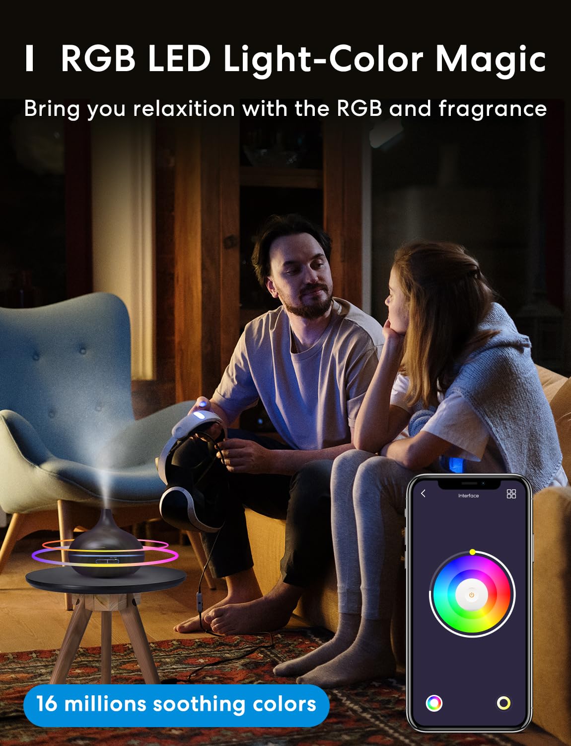 meross Smart WiFi Essential Oil Diffuser Works with Alexa & Google Home DEMO