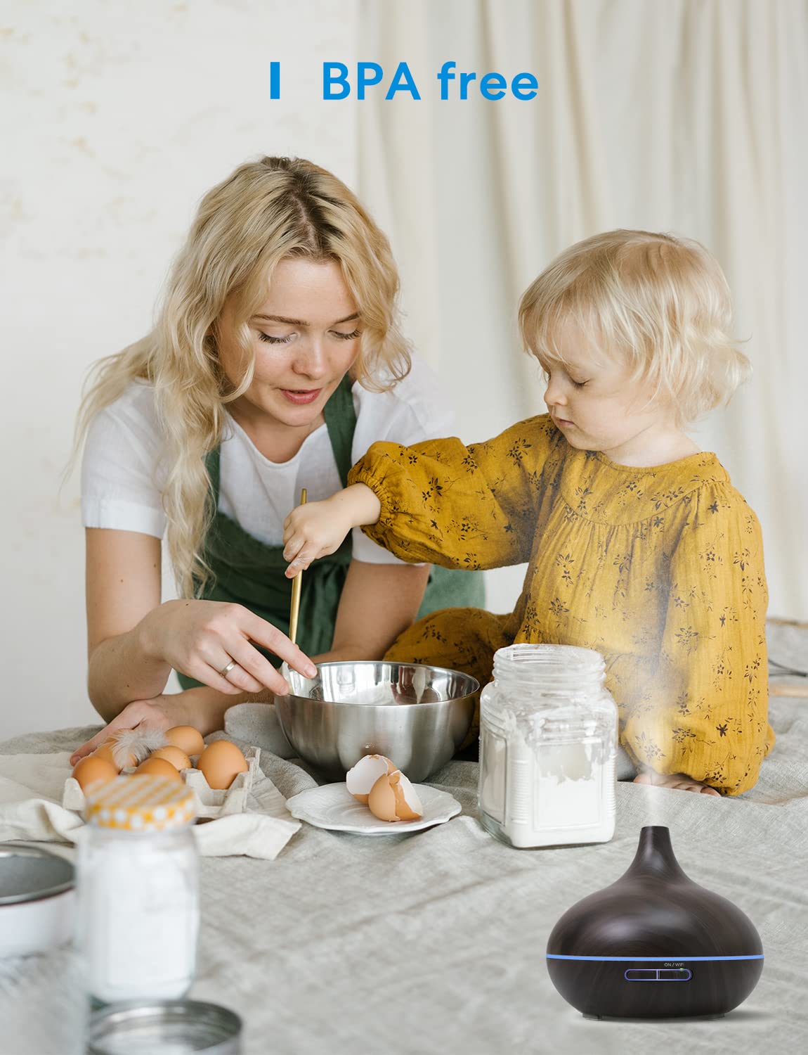 meross Smart WiFi Essential Oil Diffuser Works with Alexa & Google Home DEMO