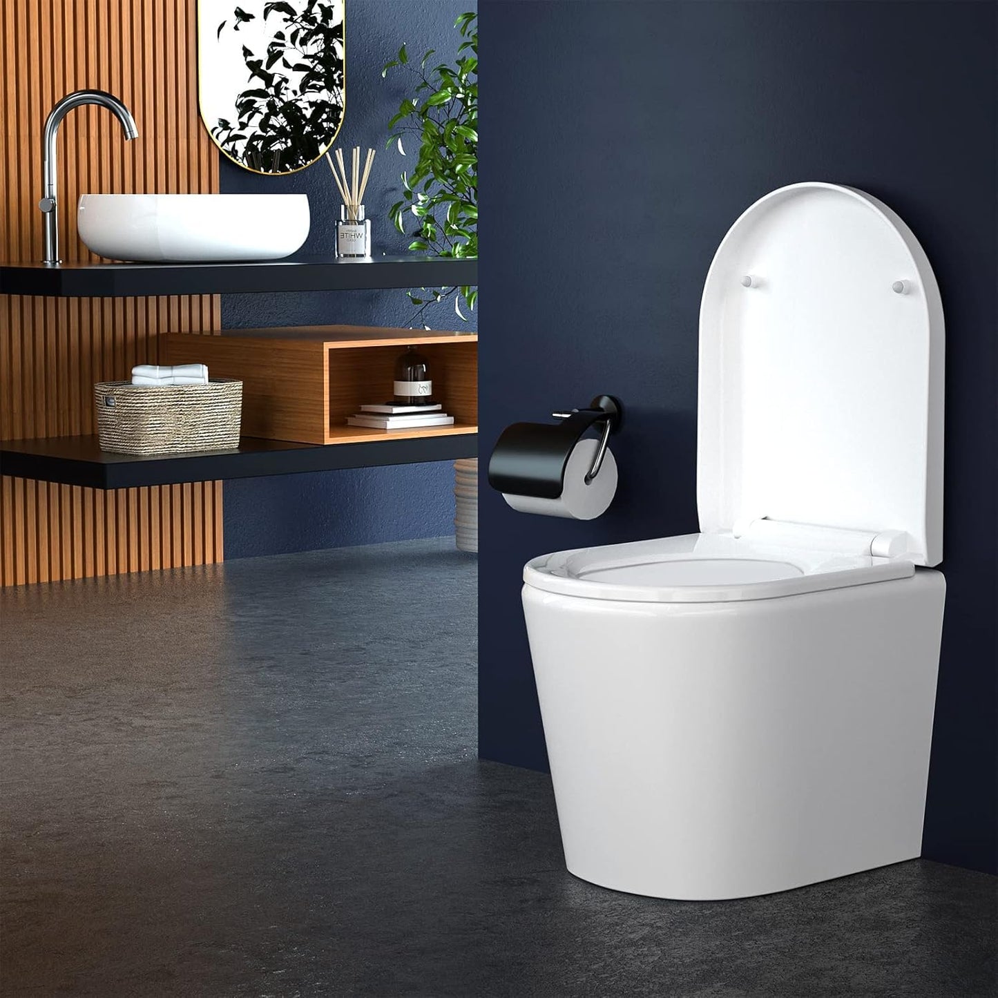 SAILTOK Soft Close Toilet Seat with Quick Release and Simple Top Fixing NEW