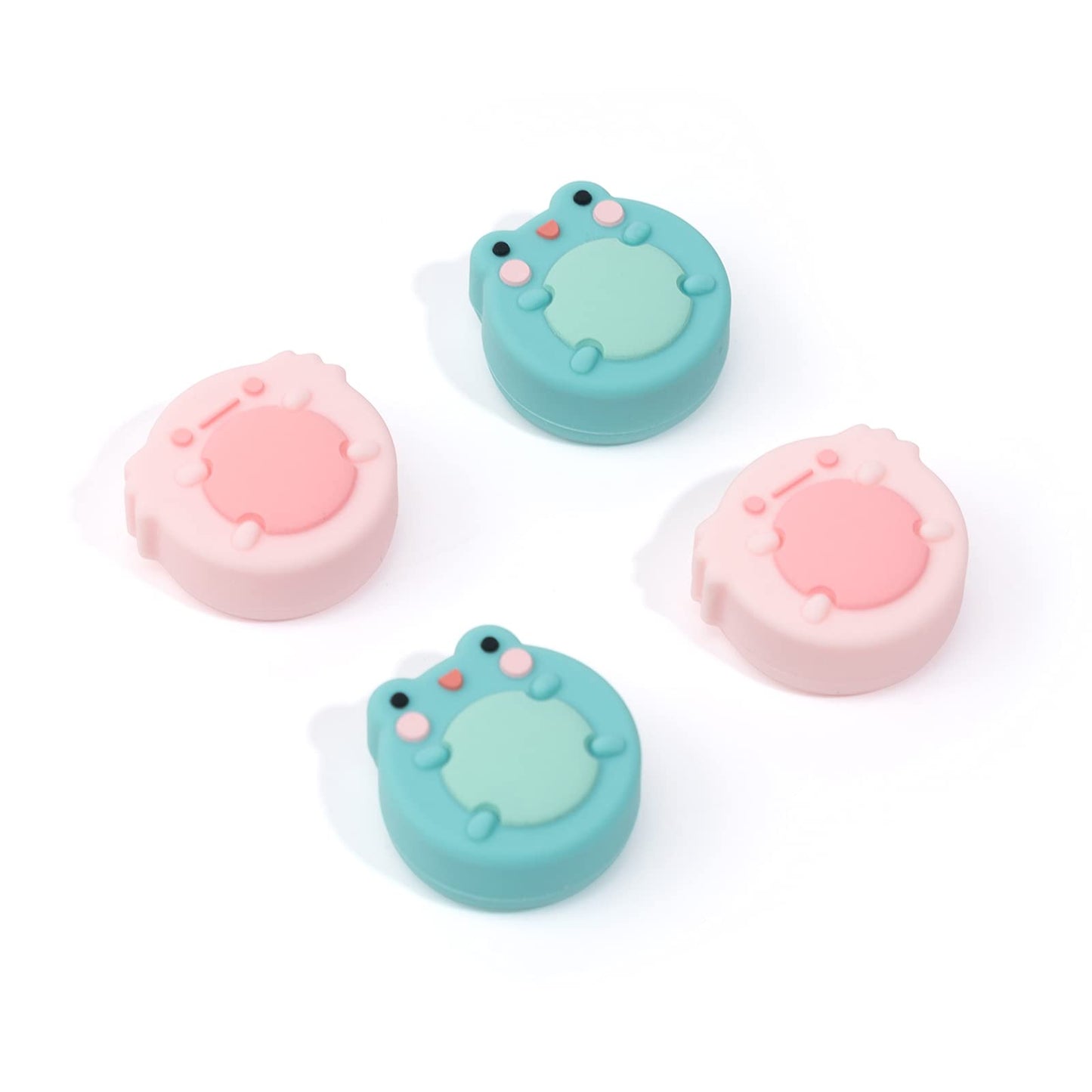 GeekShare Silicone Electronics Joycon Thumb Grip Caps - Cute Animal Theme, NEW
