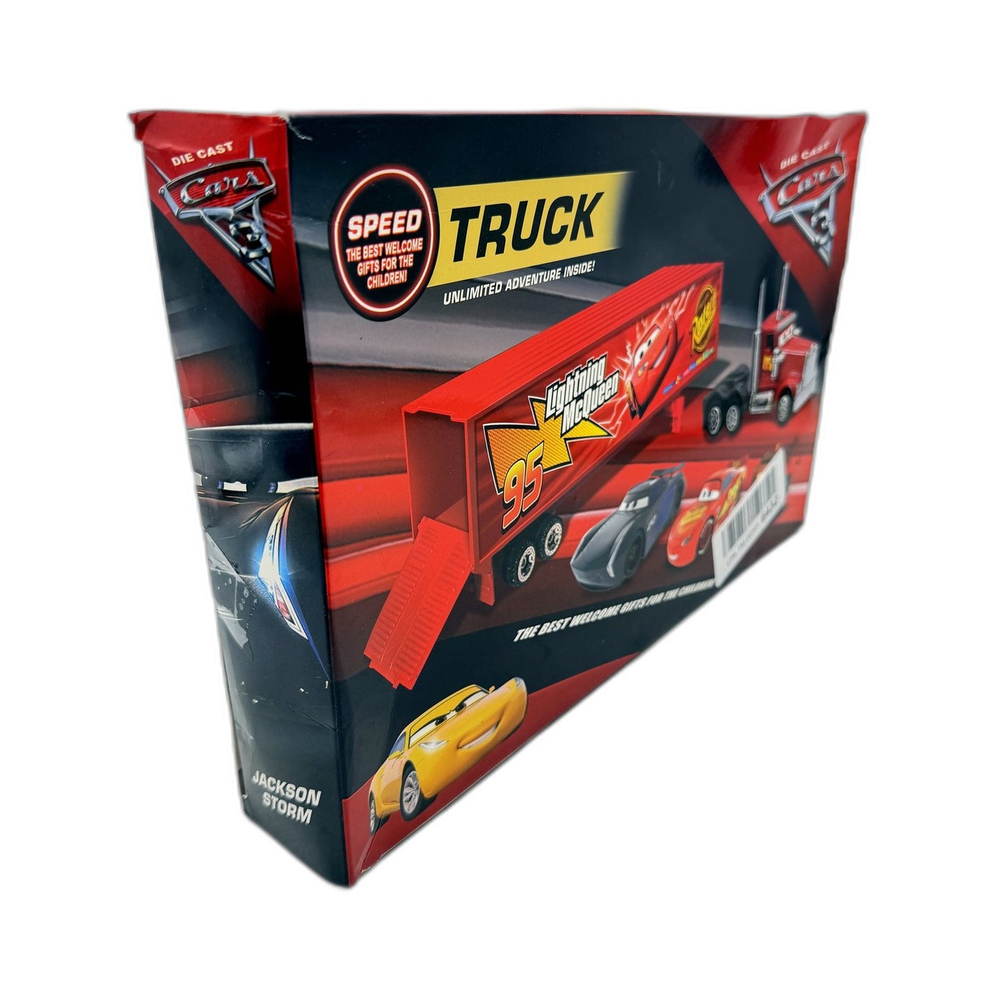 Cars Adventure Die Cast Toy Truck Set in Multi Color & - Collectible NEW