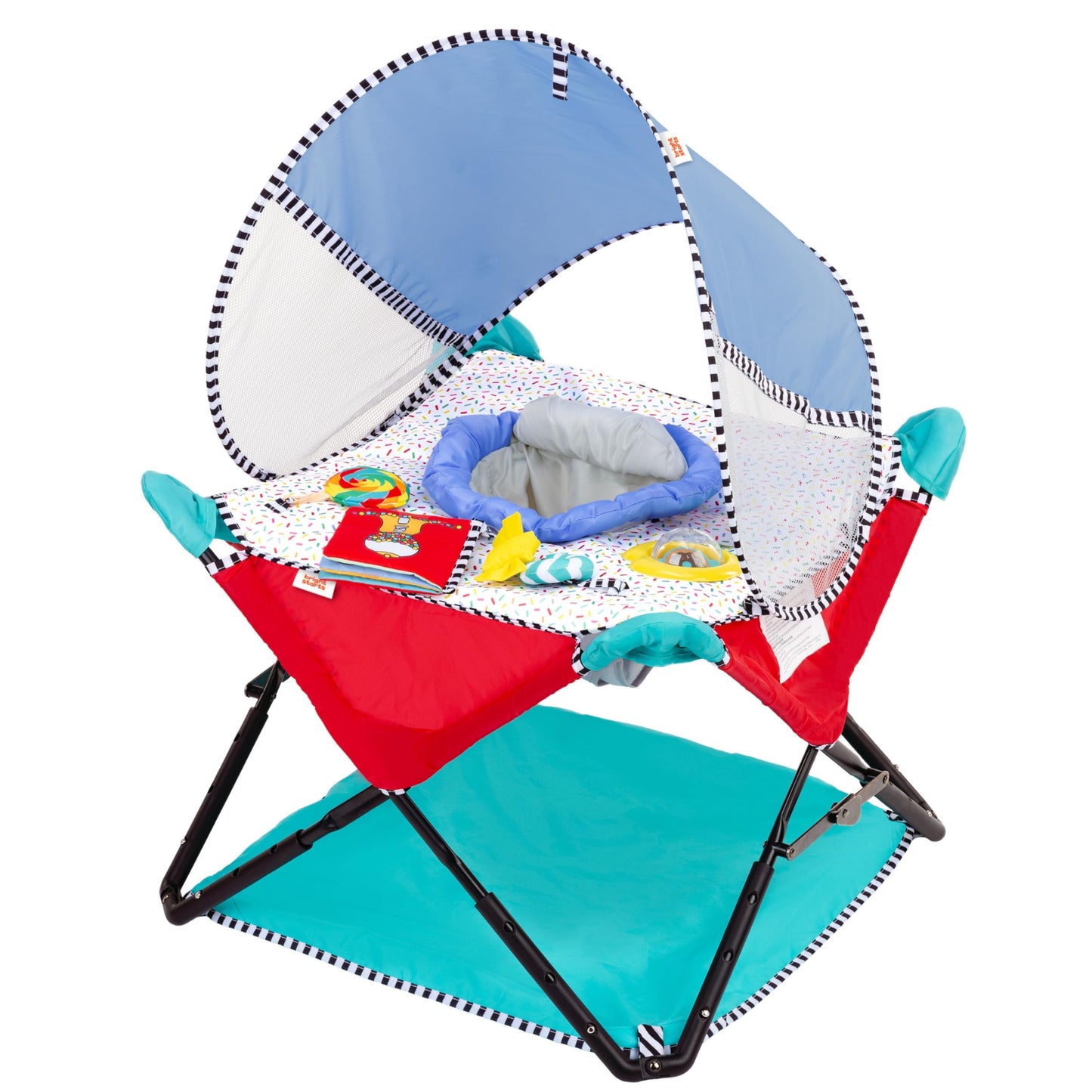 Bright Starts Pop 'N Jump Portable Activity Jumper Indoor/Outdoor Ages 6M+ NEW