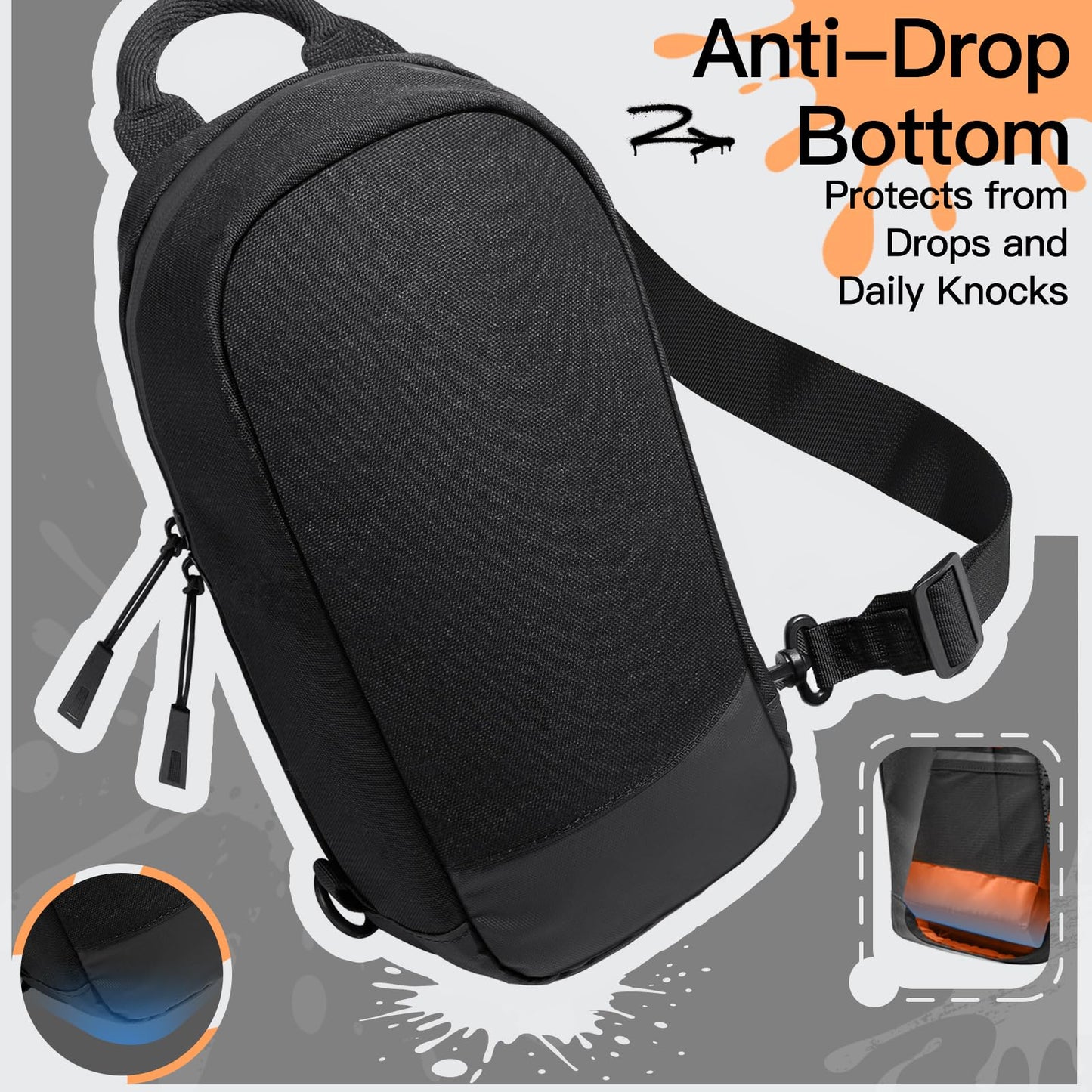 JETech Sling Cases Bag for Nintendo Switch OLED Console Protective Carrying NEW