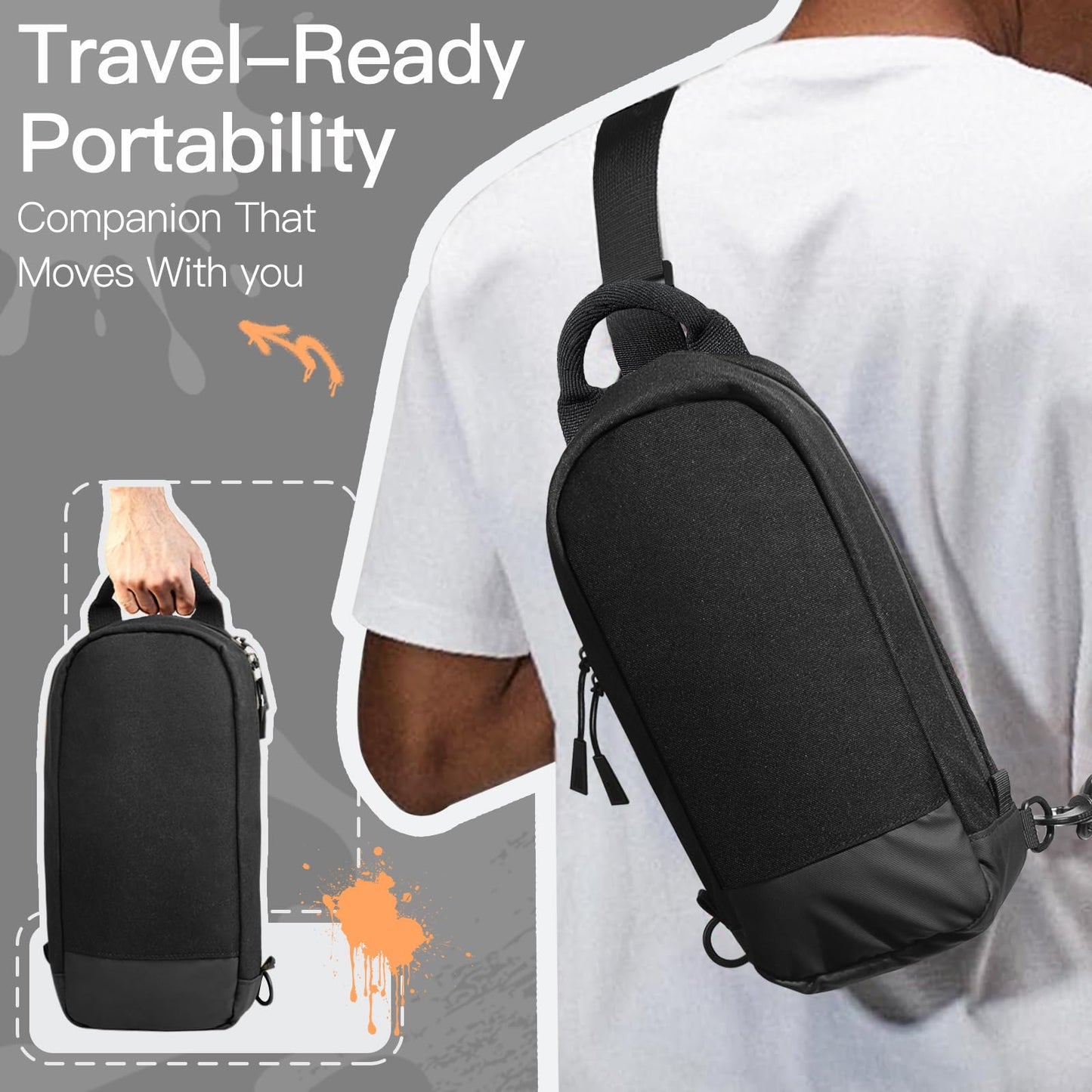 JETech Sling Cases Bag for Nintendo Switch OLED Console Protective Carrying NEW