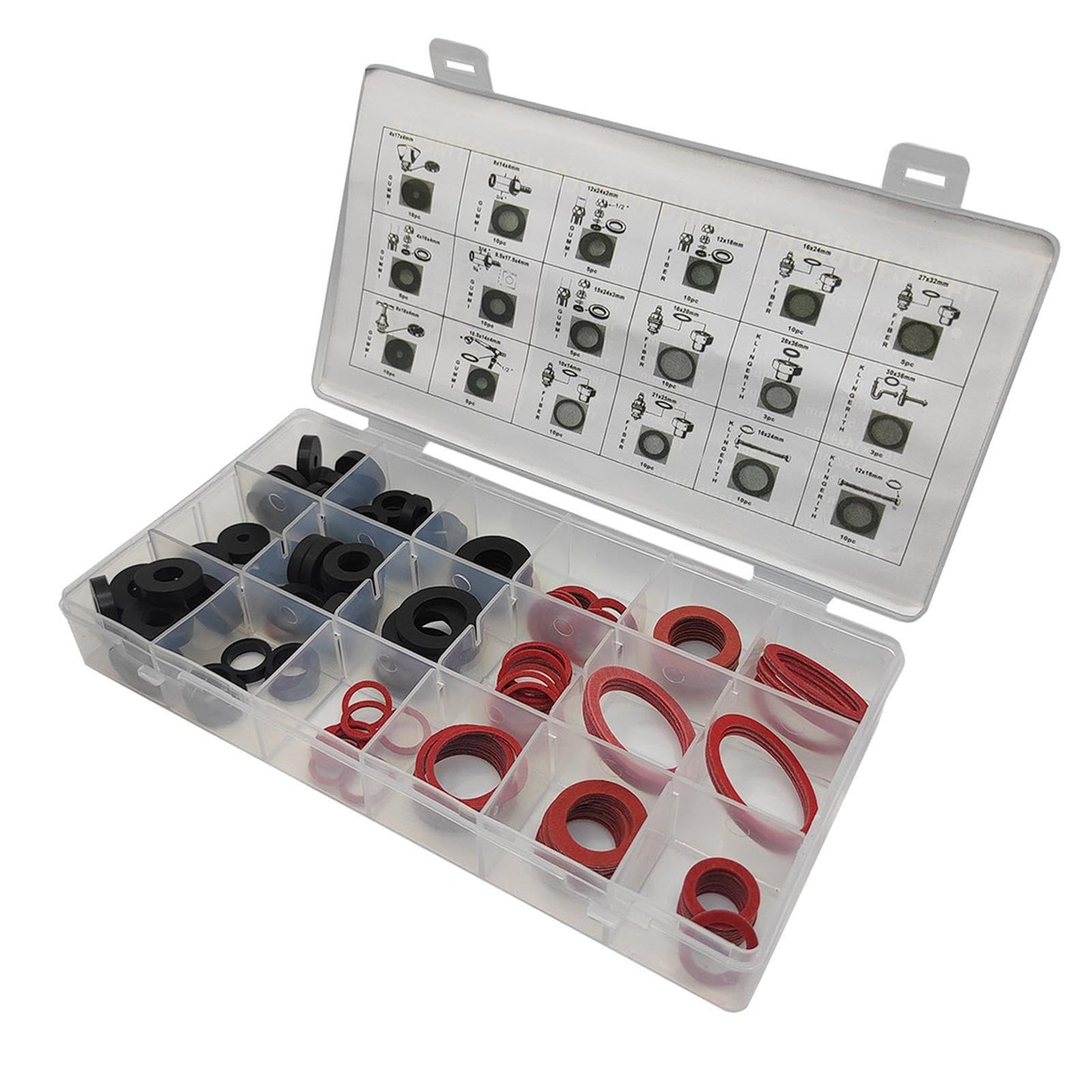 CLSSLVVBN Rubber Sealing Washer Kit 141 Pieces Assorted Sizes NEW