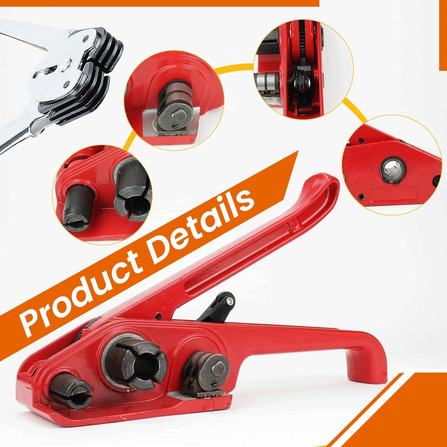 TRUCART Durable Home Improvement Steel Pallet Strapping Kit Industrial NEW