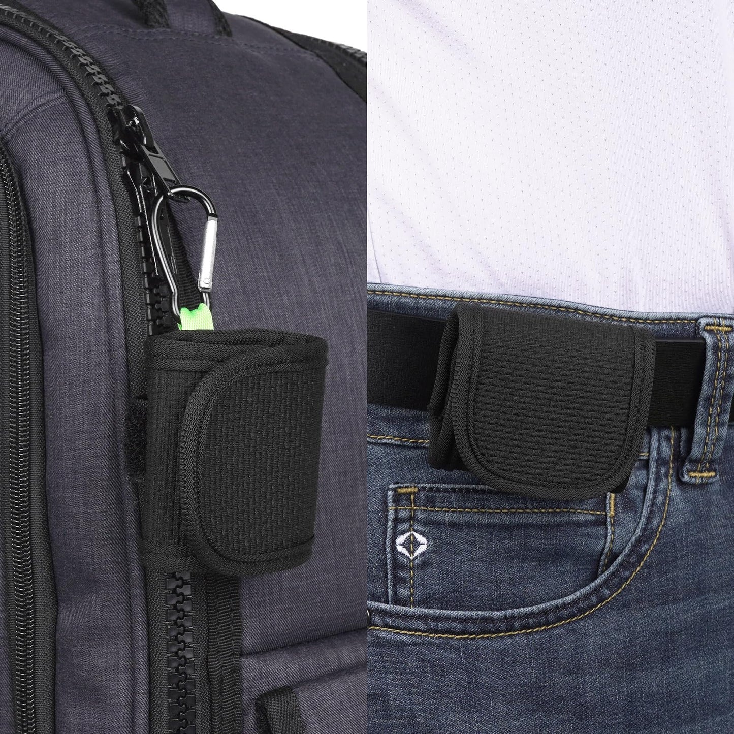 Geekria Soft Cases Plush Lining Earbuds Pouch with Hook-and-Loop Closure NEW