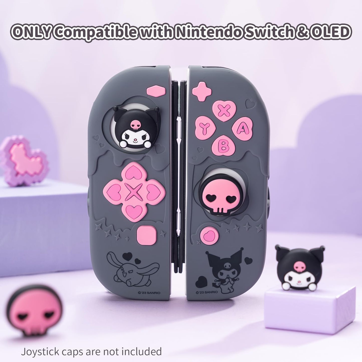 Kuitmor Protective Cover Case for Nintendo Switch Game Console Controllers NEW