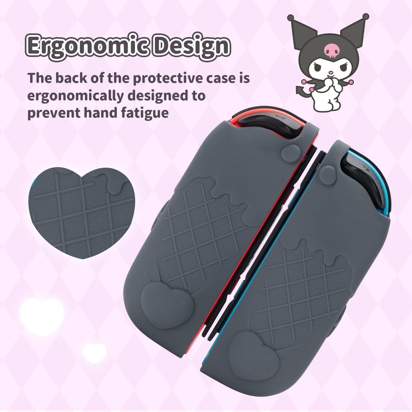 Kuitmor Protective Cover Case for Nintendo Switch Game Console Controllers NEW