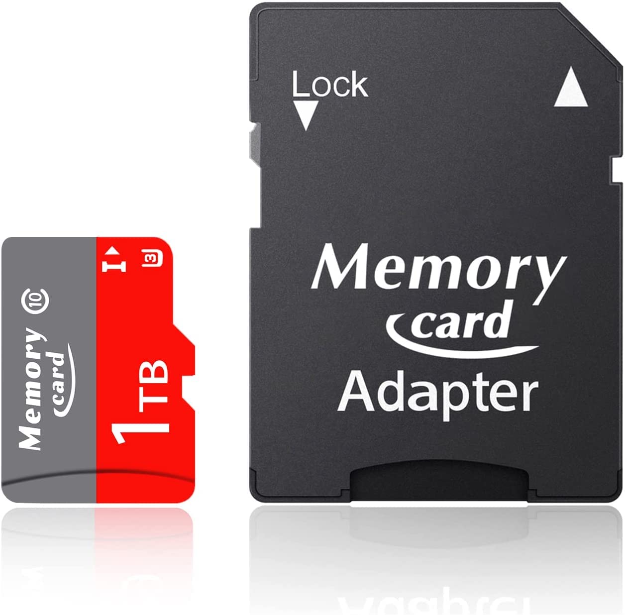 Micro SD Card 1024GB High-Speed Class 10 U3 V30 A2 Full-HD 4K Video Black NEW