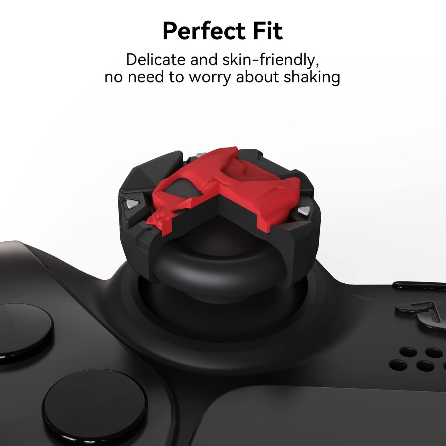 GeekShare Skull Accessories Thumb Grip Caps Thumbsticks Cover Set for PS5 NEW