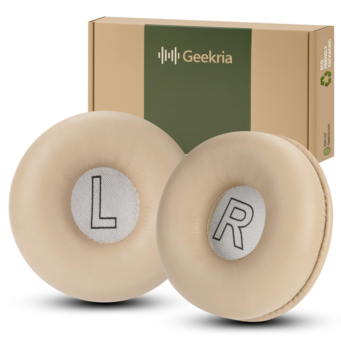 Geekria Replacement Memory Foam Earpads for Bang & Olufsen Beoplay H8 H8i NEW