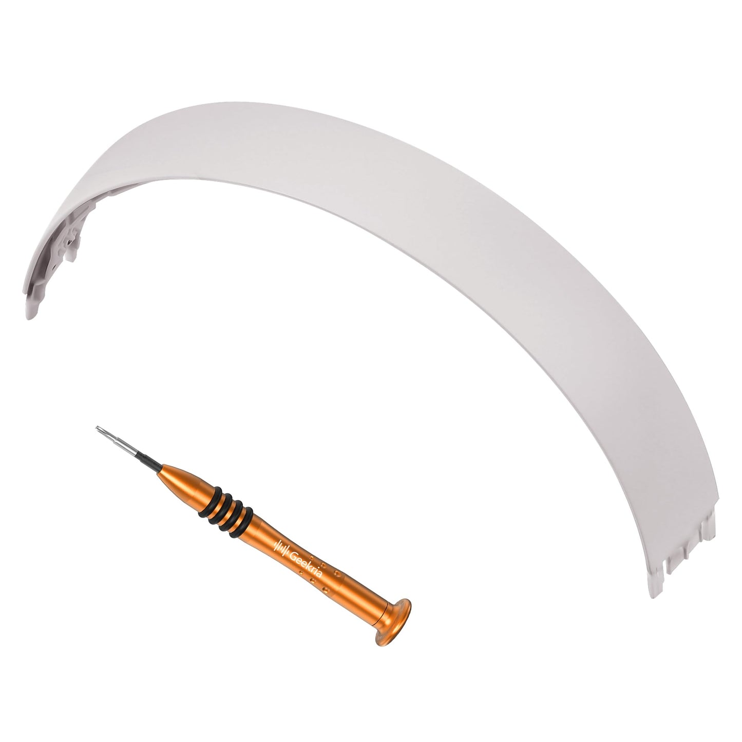 Geekria Plastic Replacement Headband Pad for Beats Solo 4 Headphones Pale NEW