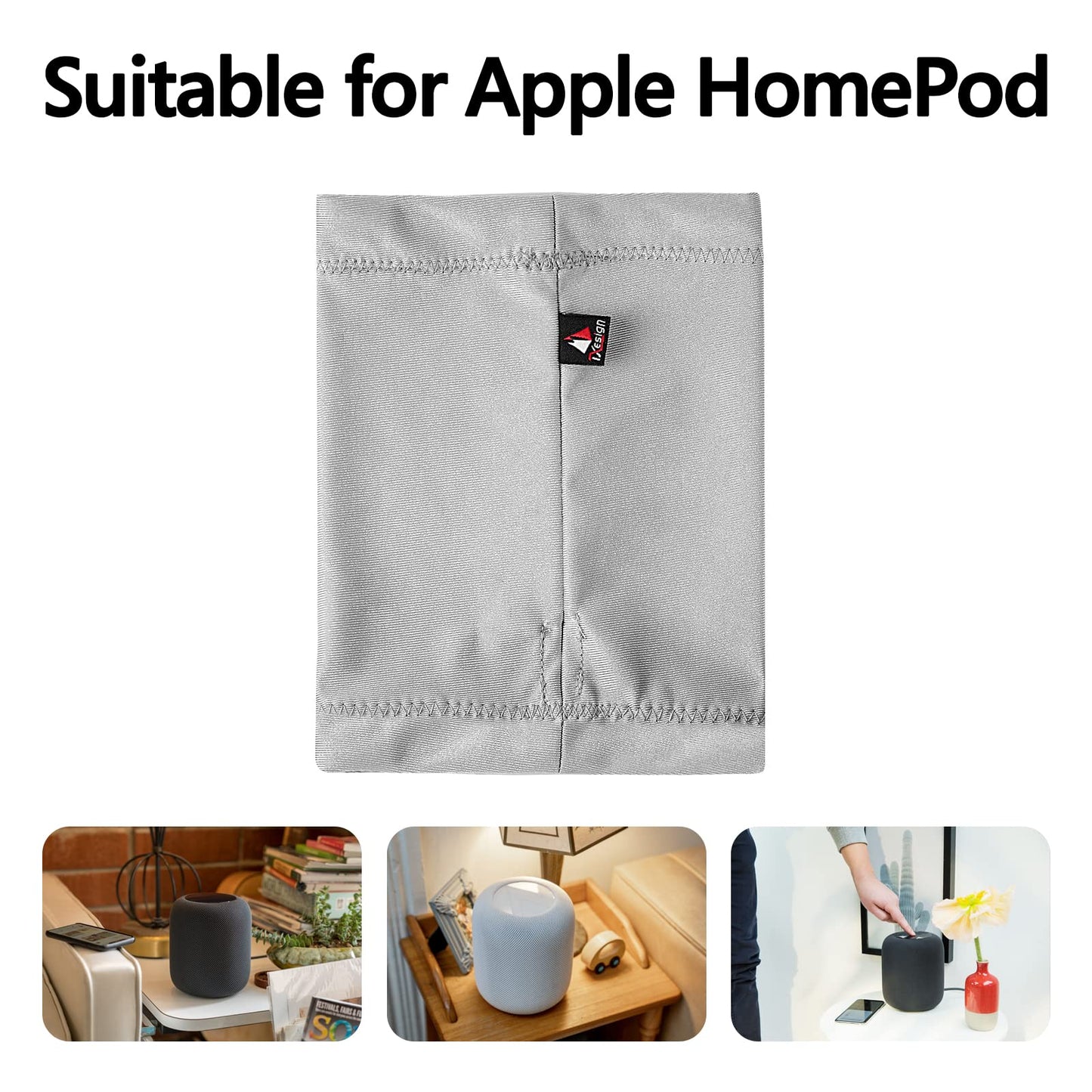 Geekria Lycra Speaker Dust Cover for Apple HomePod 1st & 2nd Generation NEW