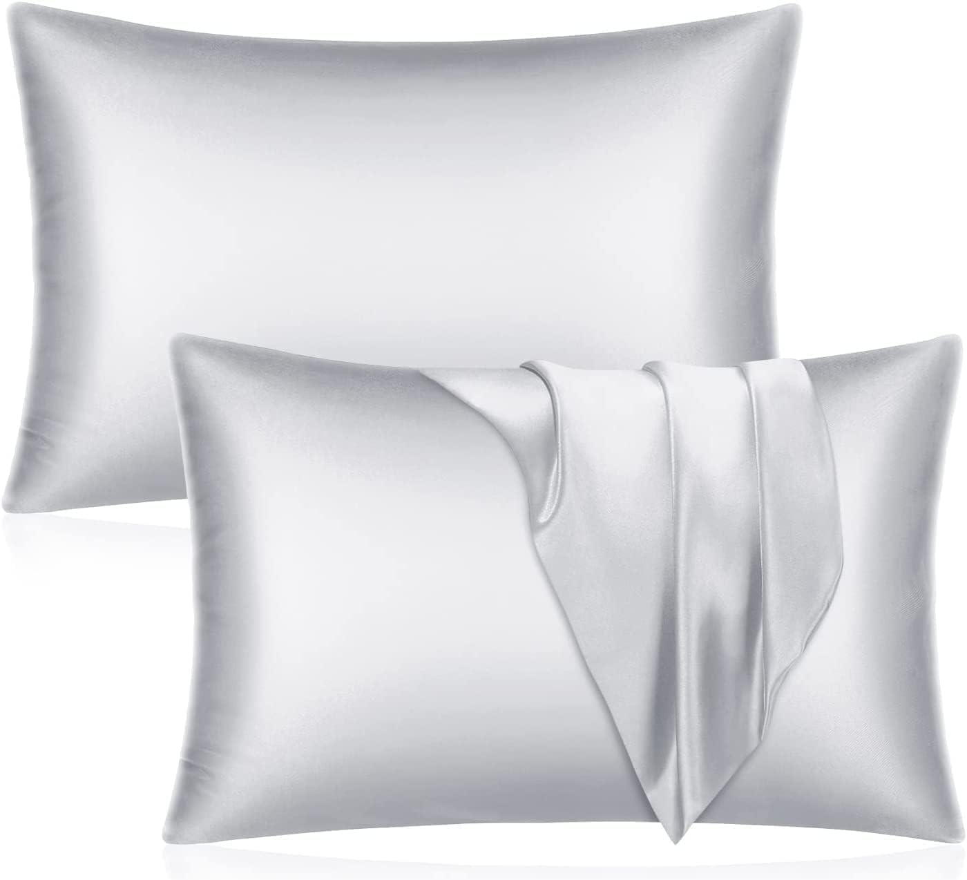 SANOOR Soft Pillowcases Breathable Silky Pillowcase Mulberry Satin Silk NEW