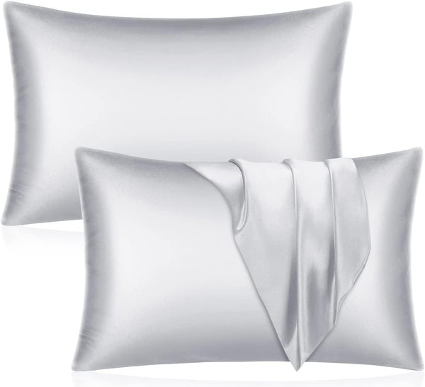 SANOOR Soft Pillowcases Breathable Silky Pillowcase Mulberry Satin Silk NEW