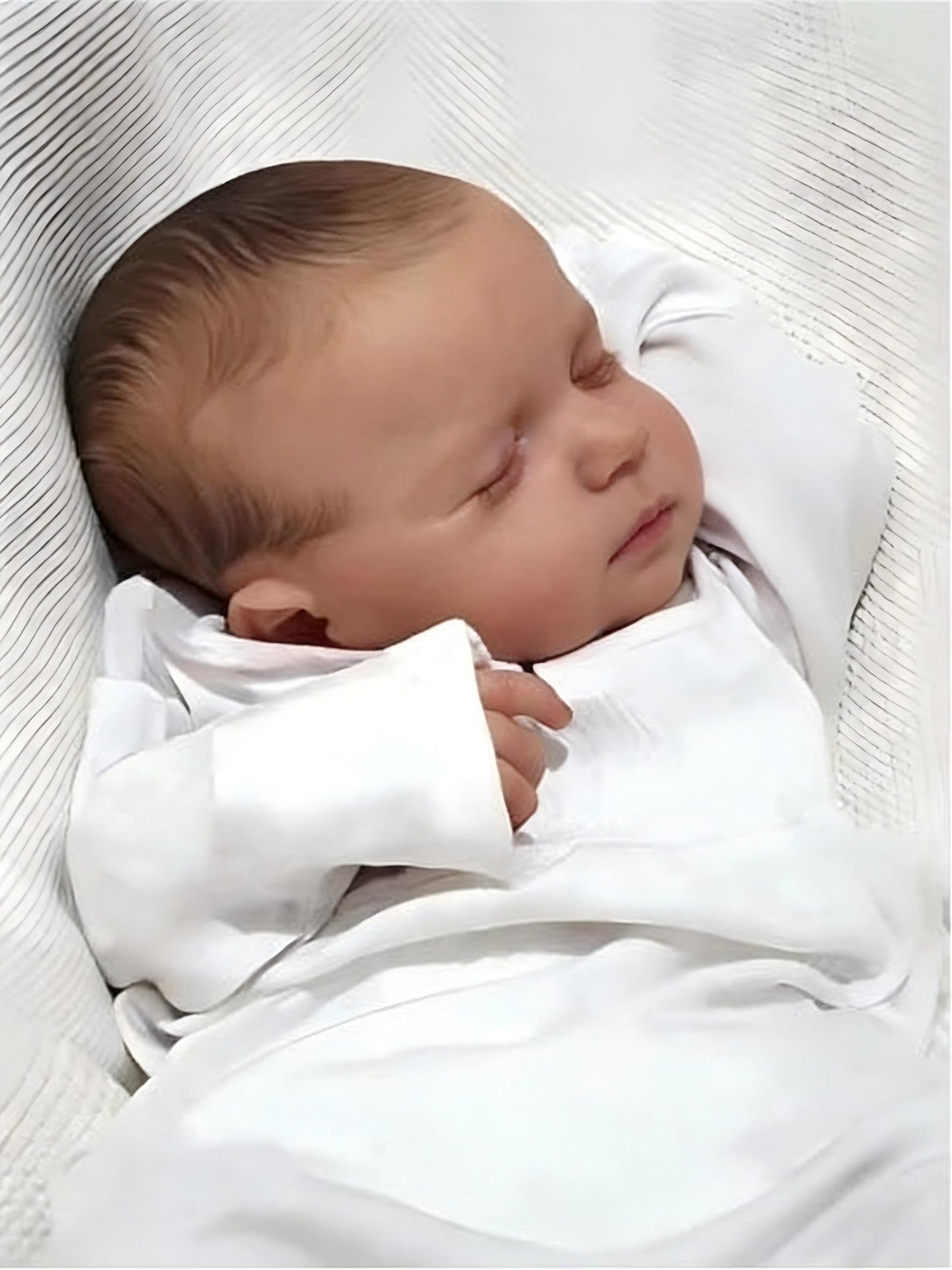 iCradle 20 Dolls Inch Lifelike Reborn Baby Doll Silicone Weighted Realistic NEW