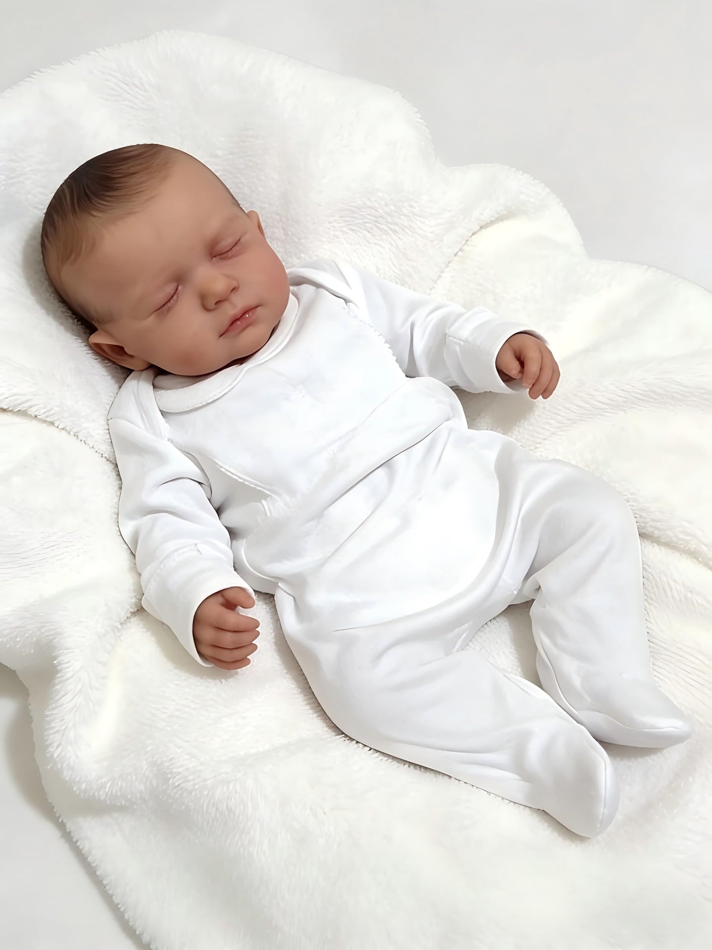 iCradle 20 Dolls Inch Lifelike Reborn Baby Doll Silicone Weighted Realistic NEW