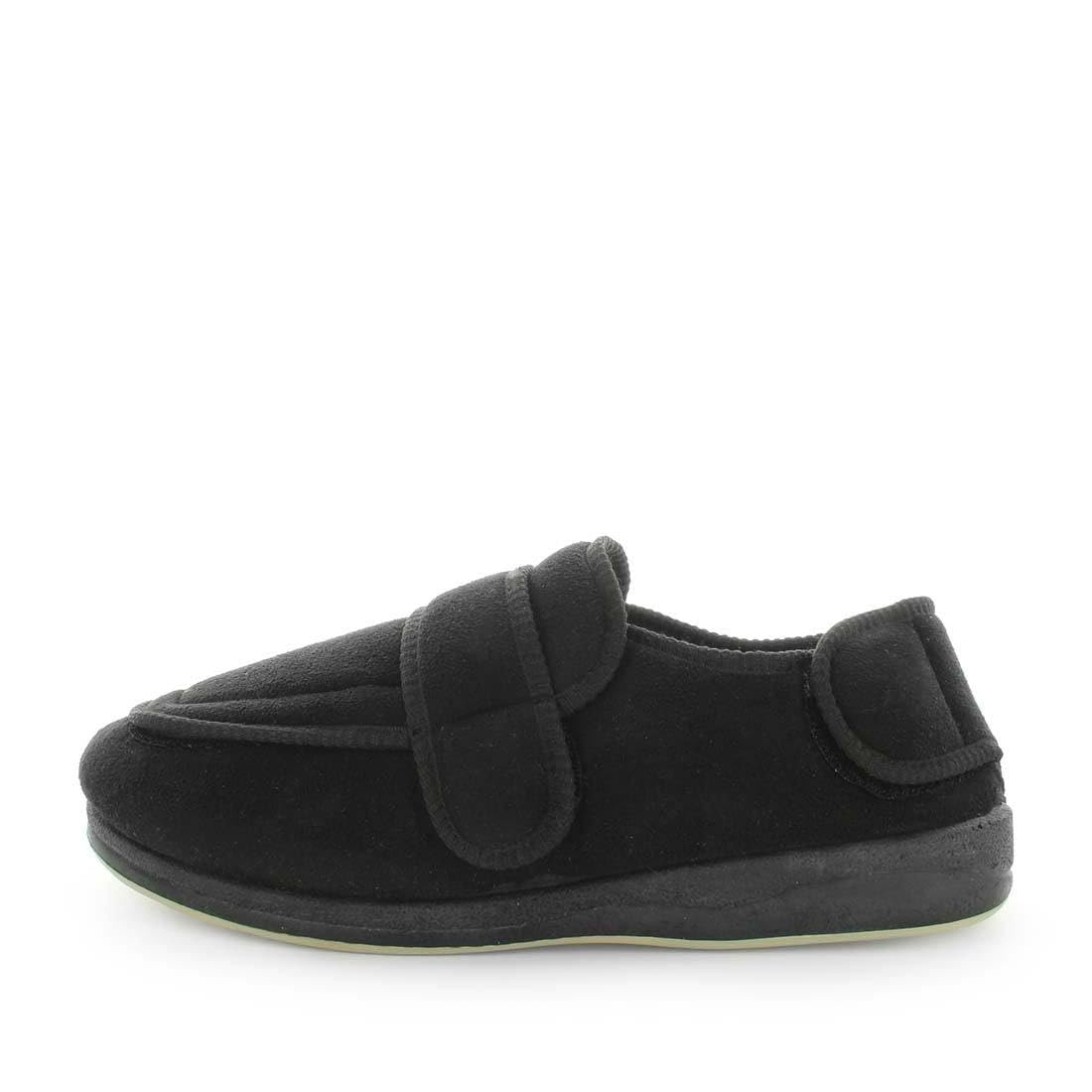 Panda Fabric Slippers for Men - Comfortable Black Loafers in Size US 10 NEW