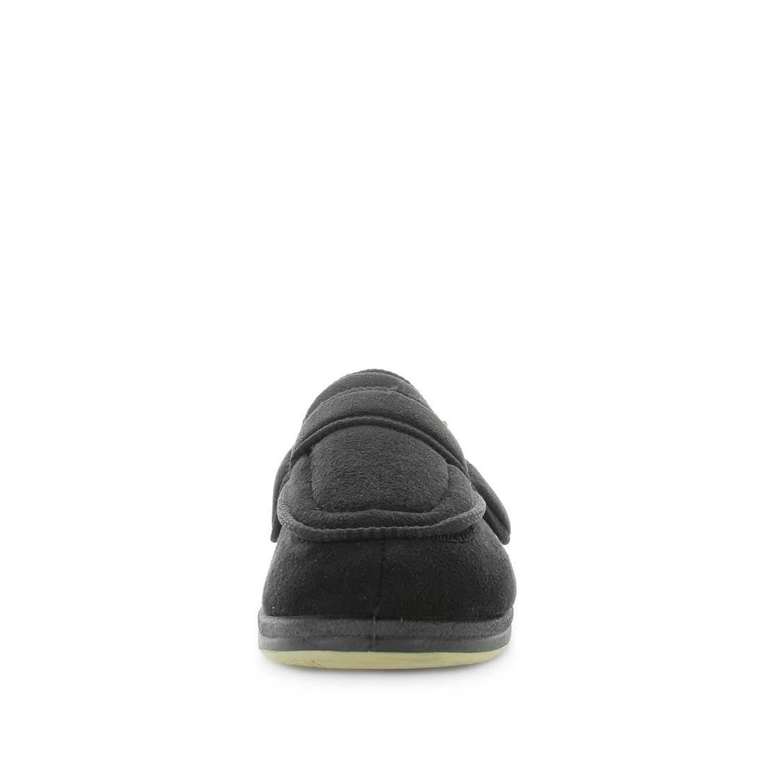 Panda Fabric Slippers for Men - Comfortable Black Loafers in Size US 10 NEW