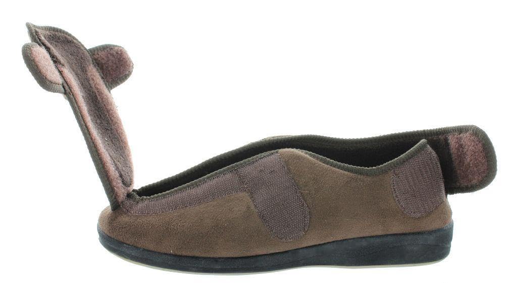 Panda Fabric Slippers for Men - Comfortable Black Loafers in Size US 10 NEW