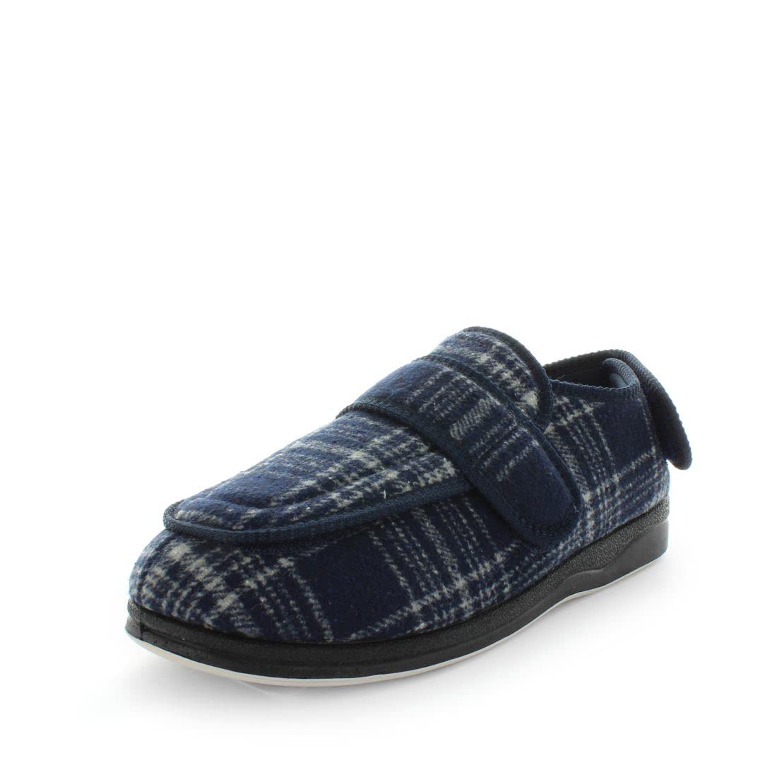 Panda Fabric Slippers for Men - Comfortable Black Loafers in Size US 10 NEW