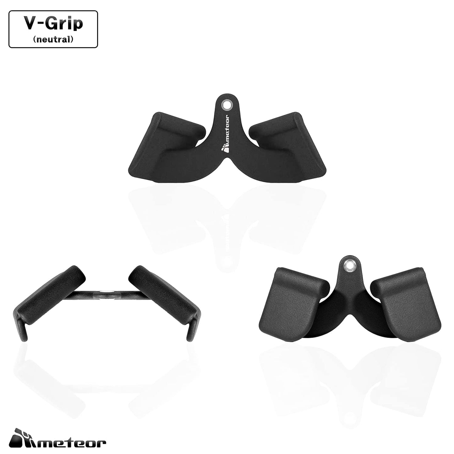Meteor V-Grip Pulley Attachment for Exercise Machines - Accessories DEMO
