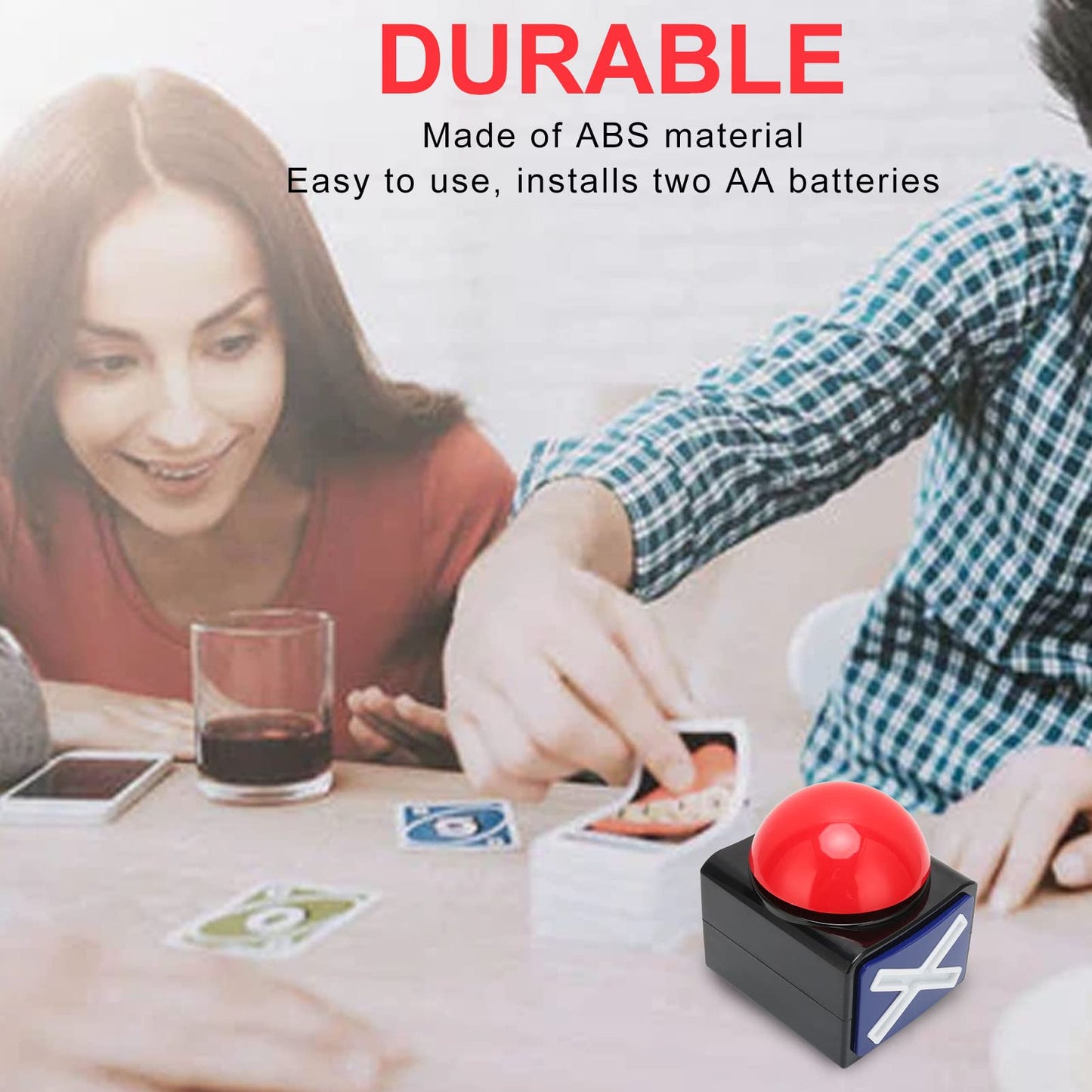Zopsc Party Game Buzzer with Lights and Sound for Games & Fun DEMO