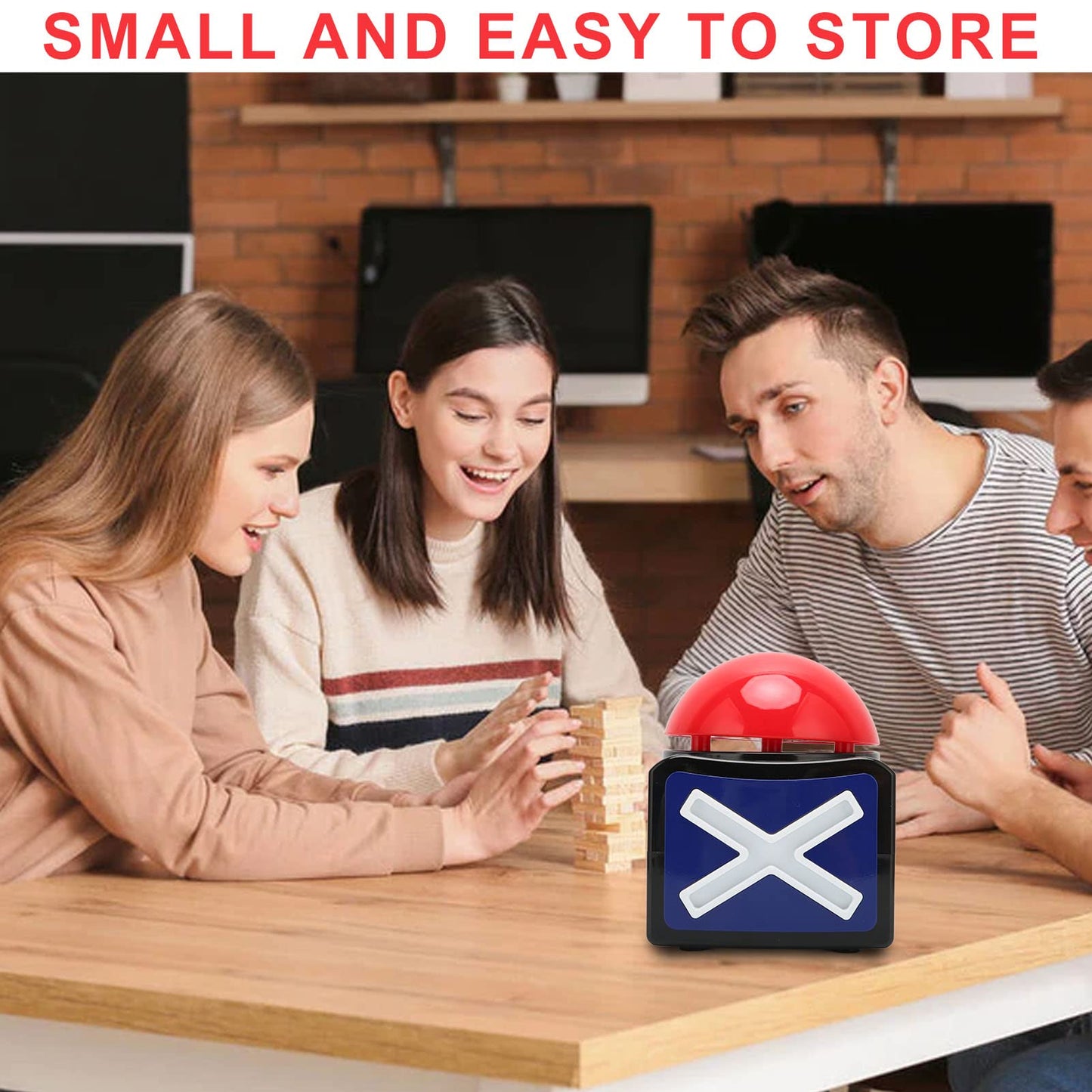 Zopsc Party Game Buzzer with Lights and Sound for Games & Fun DEMO