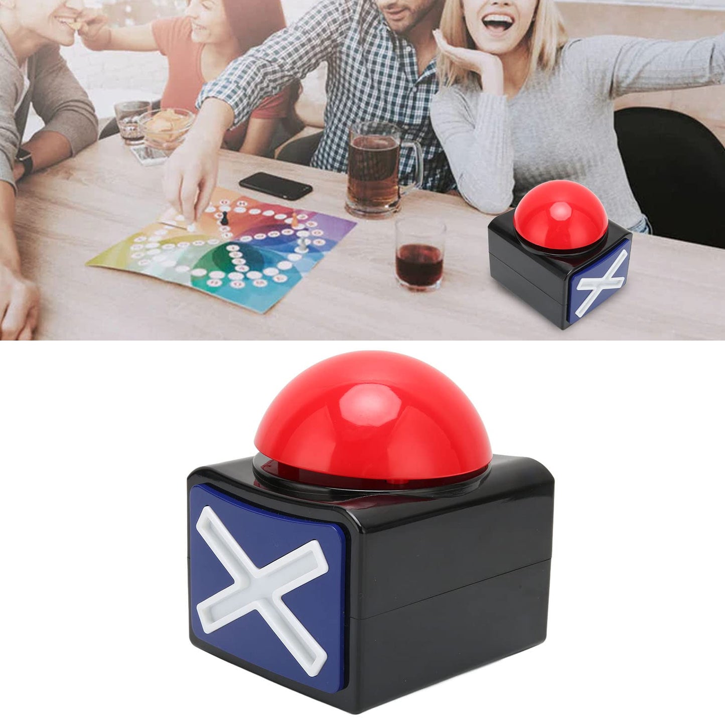 Zopsc Party Game Buzzer with Lights and Sound for Games & Fun DEMO