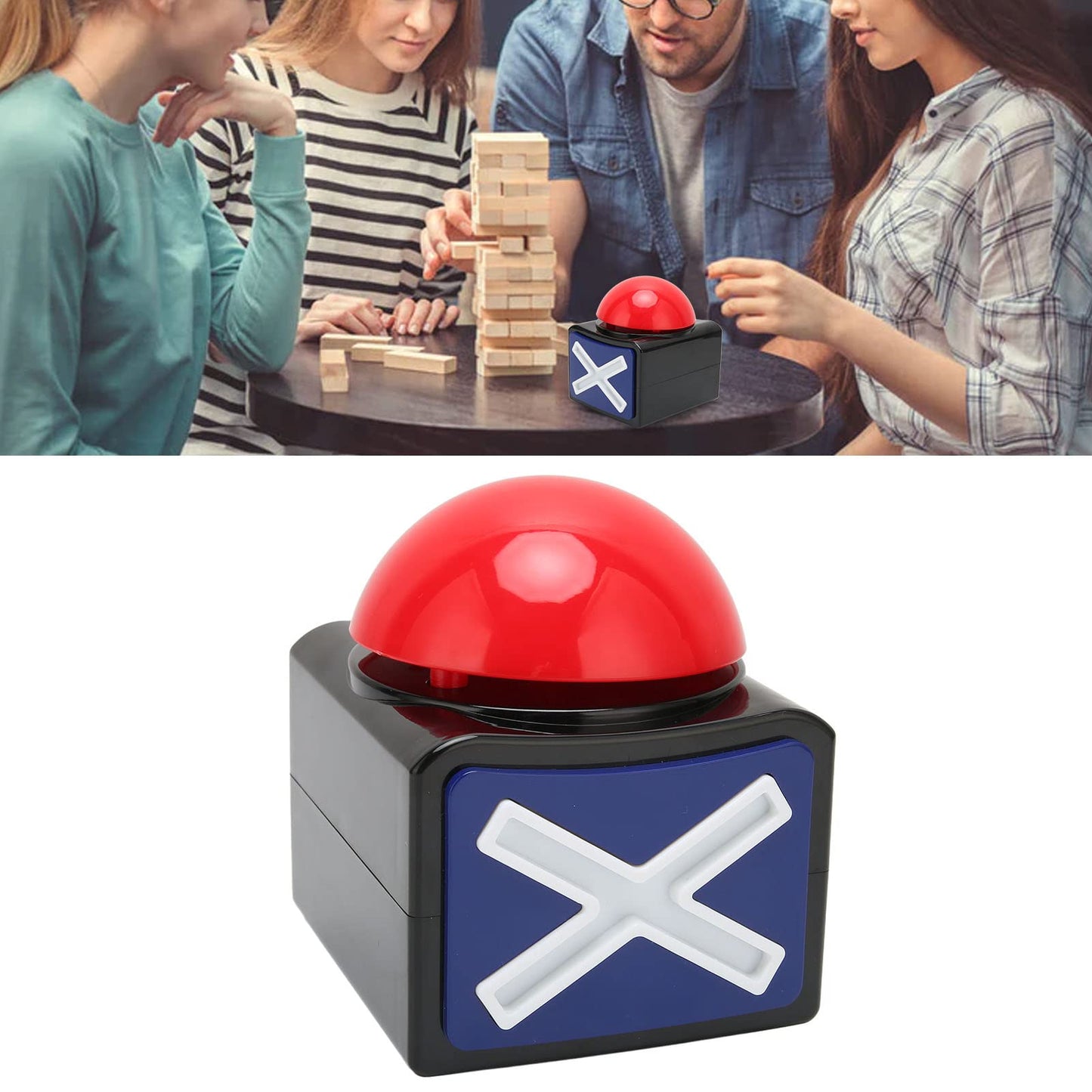 Zopsc Party Game Buzzer with Lights and Sound for Games & Fun DEMO