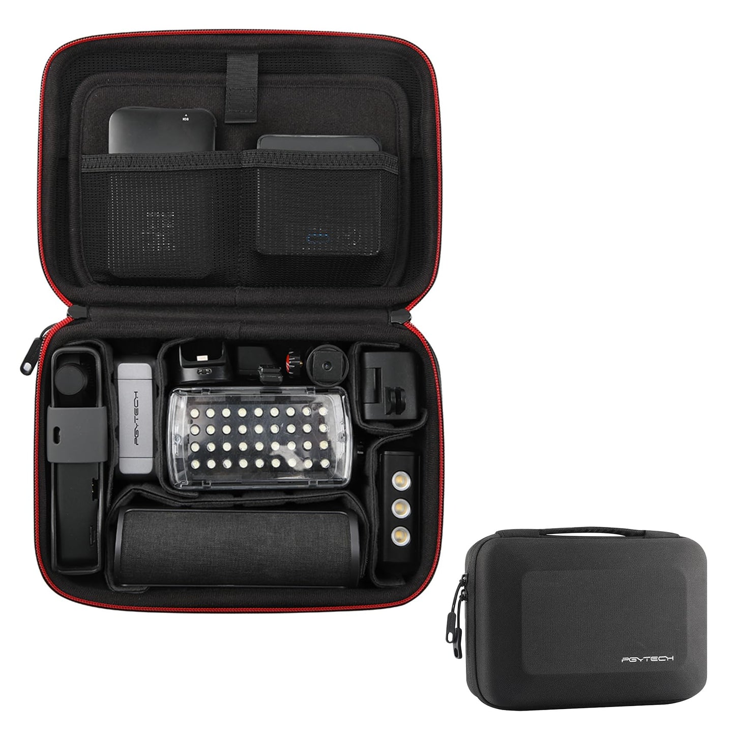PGYTECH Compact Camera Case Storage Box Protective EVA Black 9.6 x 6.9 2.9 NEW
